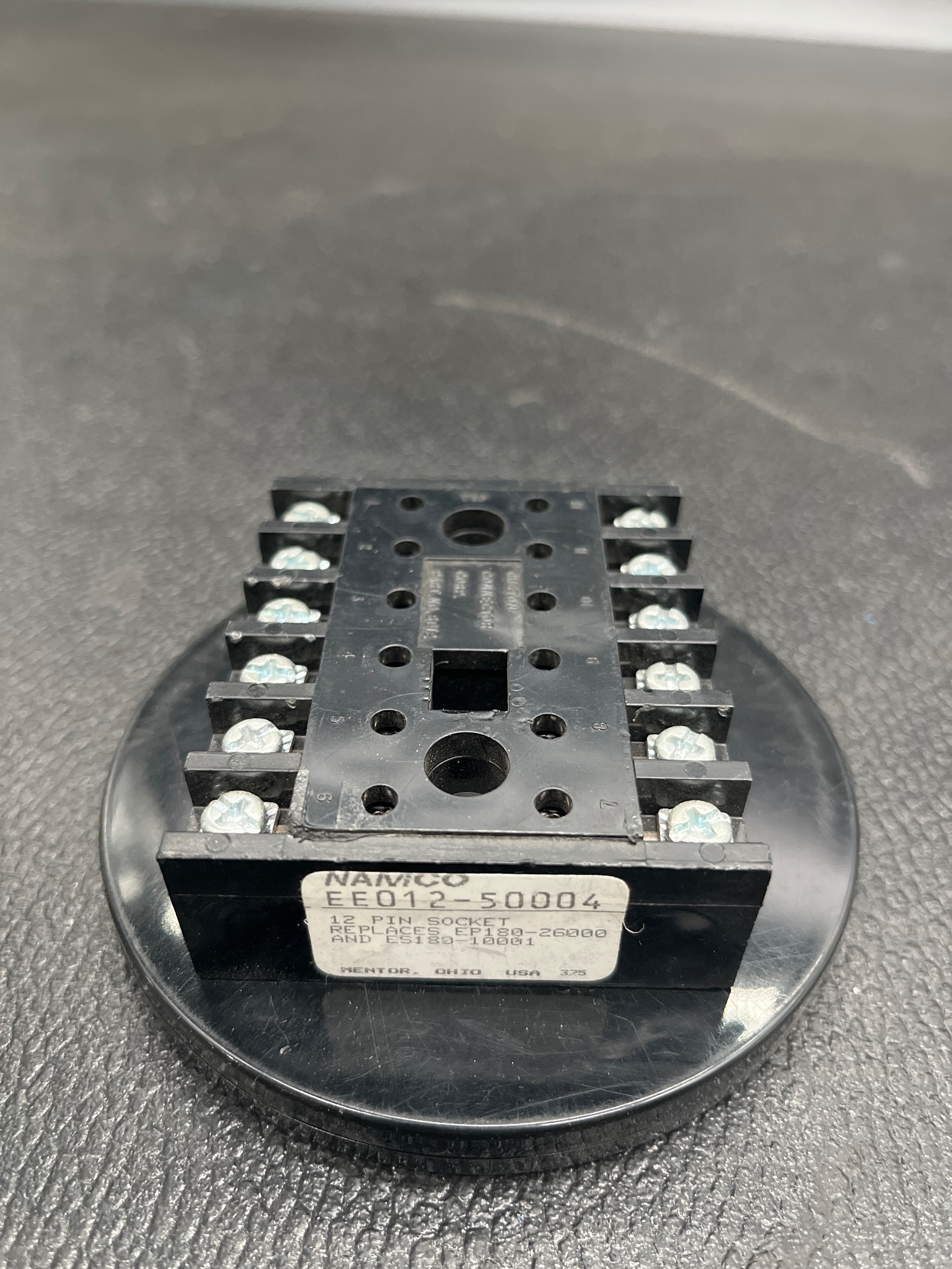 NAMCO EE012-50004 Terminal Block Socket Base USED 1