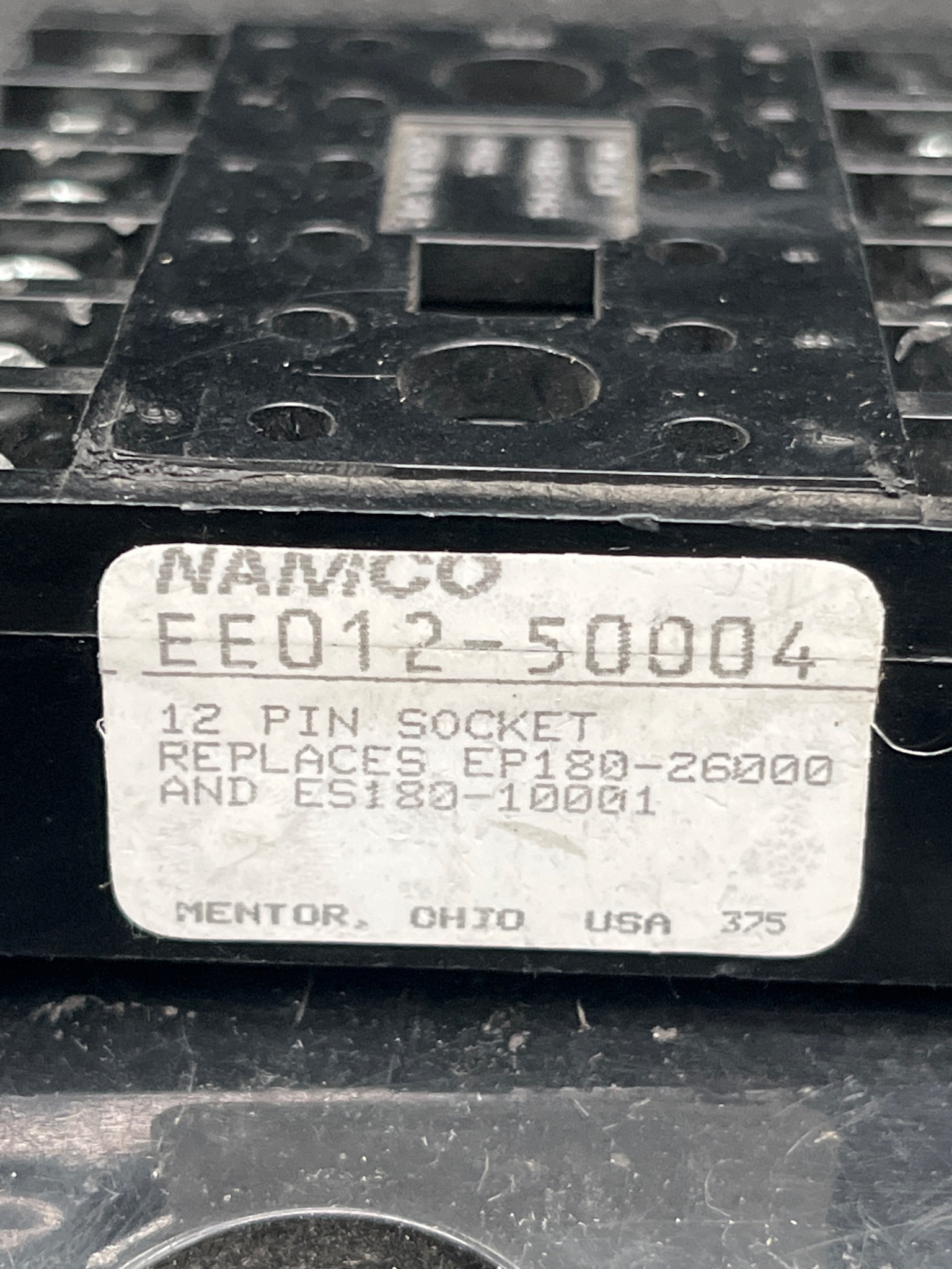 NAMCO EE012-50004 Terminal Block Socket Base USED 3