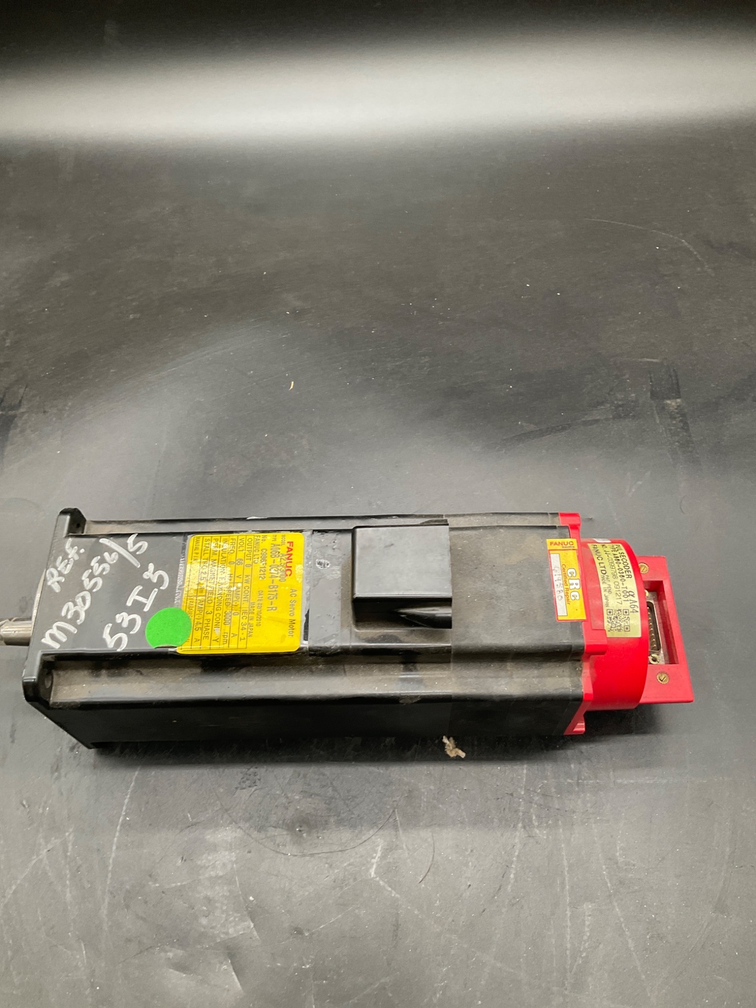 FANUC A06B-0374-B175-R AC Servo Motor A2.5/3000 66V 3000RPM USED 6