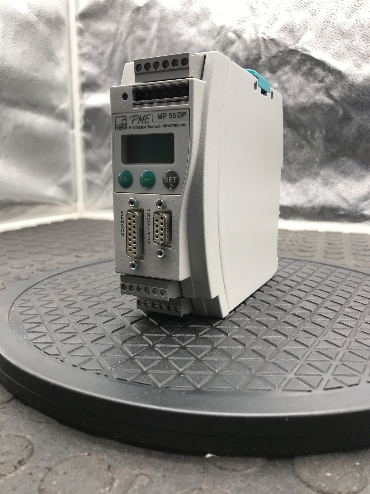 HBM MP55DP PME Weighing Transmitter Signal Conditioner USED 0