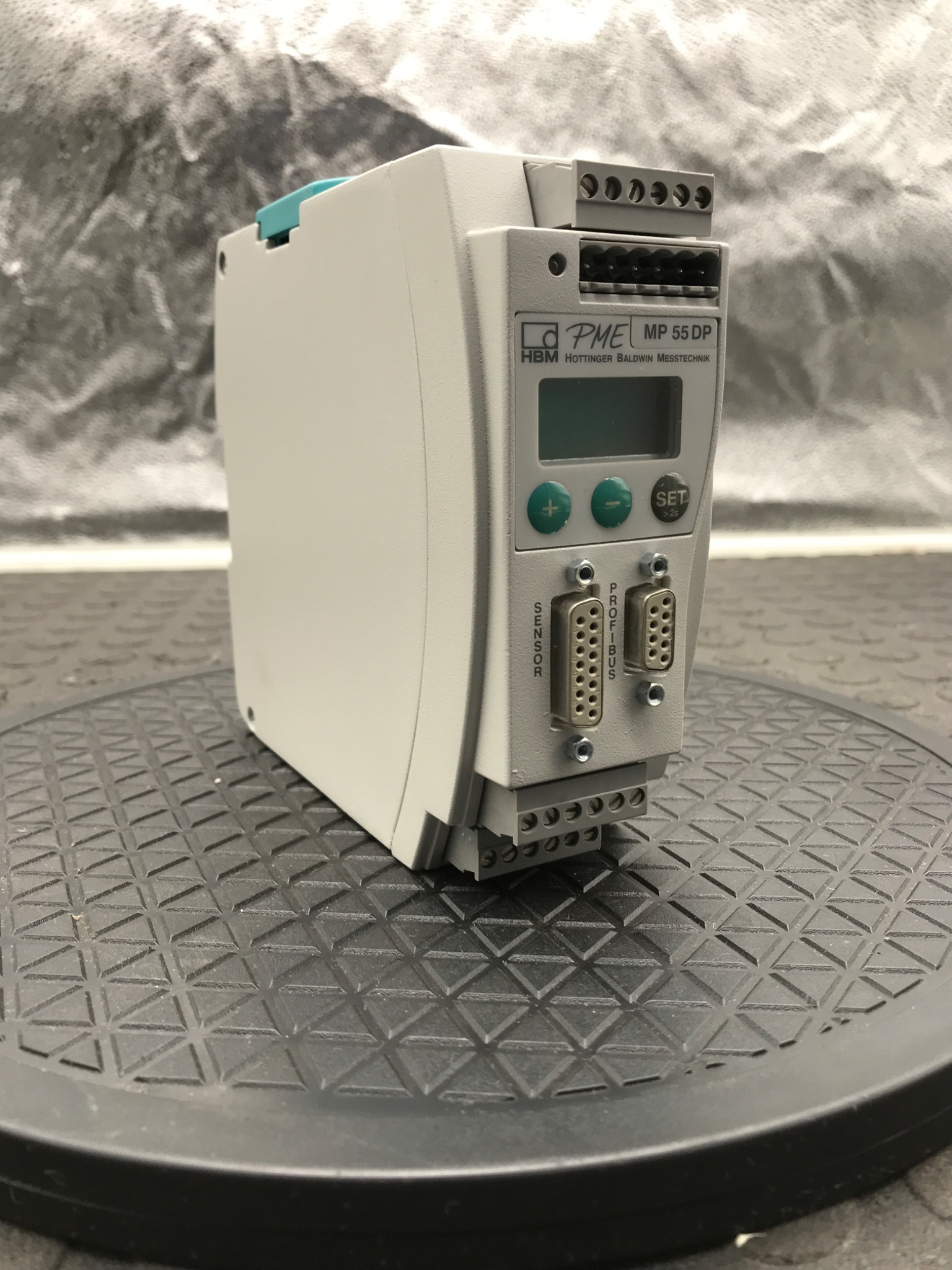 HBM MP55DP PME Weighing Transmitter Signal Conditioner USED 1