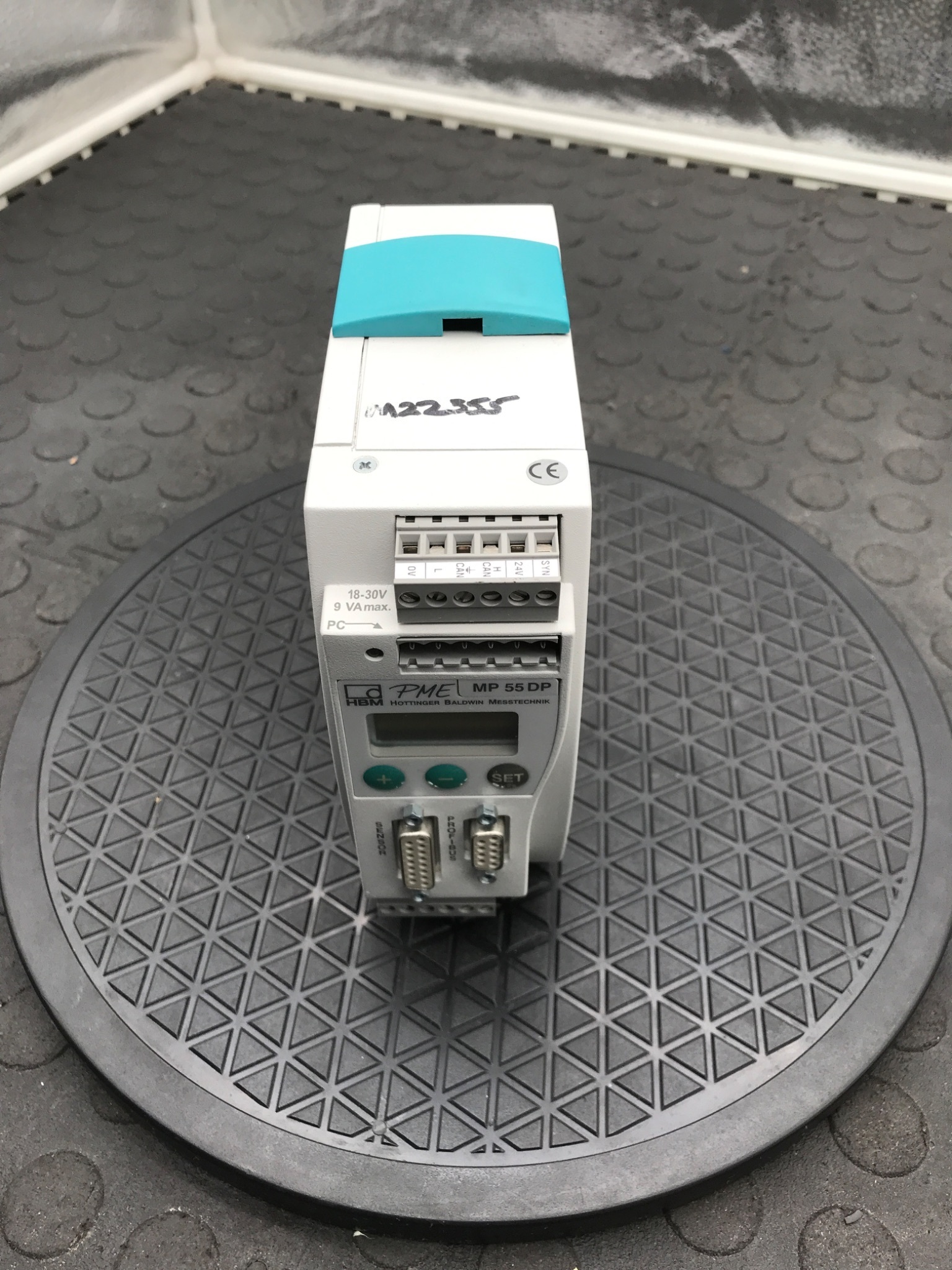 HBM MP55DP PME Weighing Transmitter Signal Conditioner USED 2