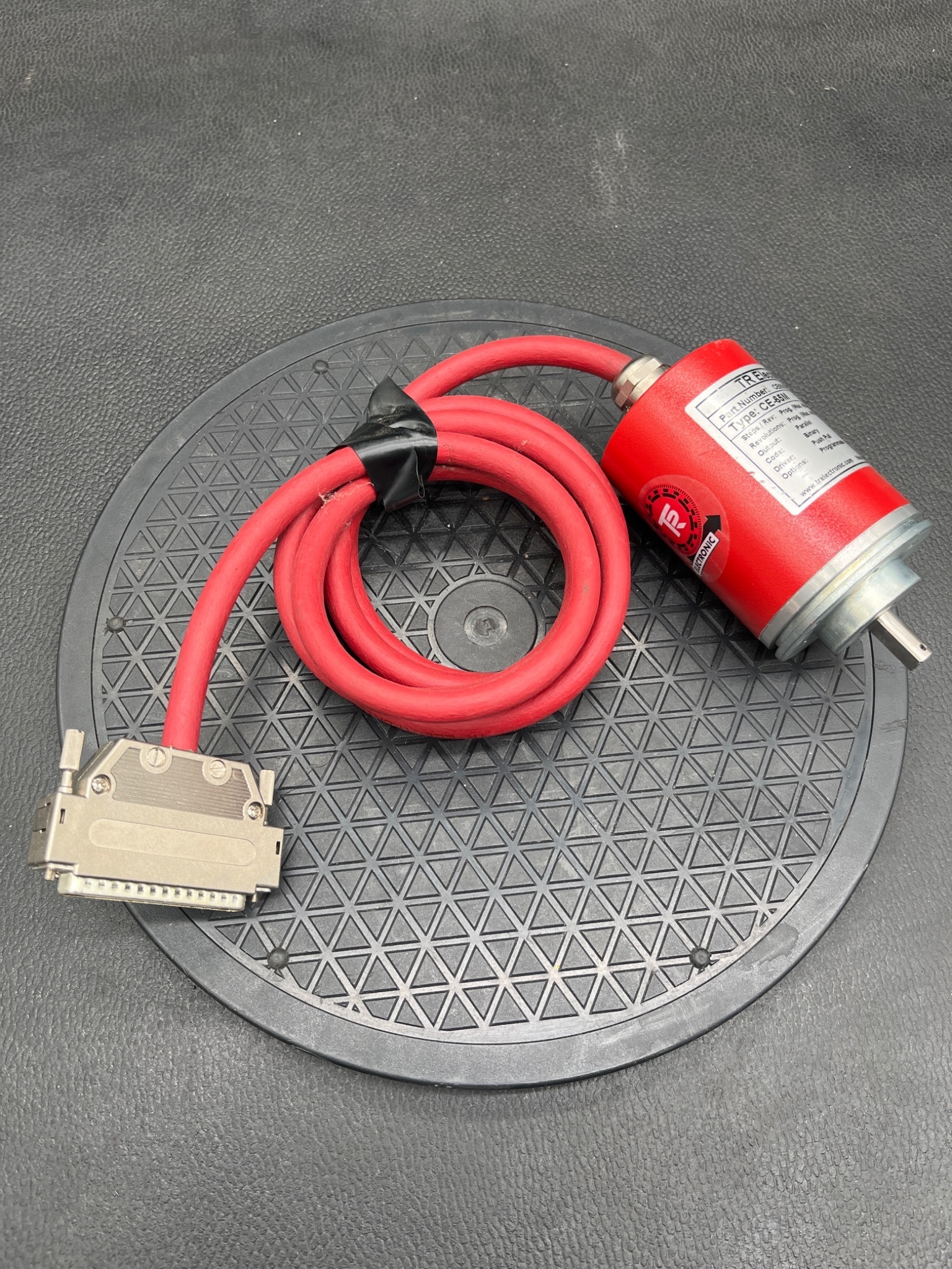 TR Electronic CE65M-J-4096/4096-A01B-R01WB-1.5/168 Absolute Rotary Encoder USED 0