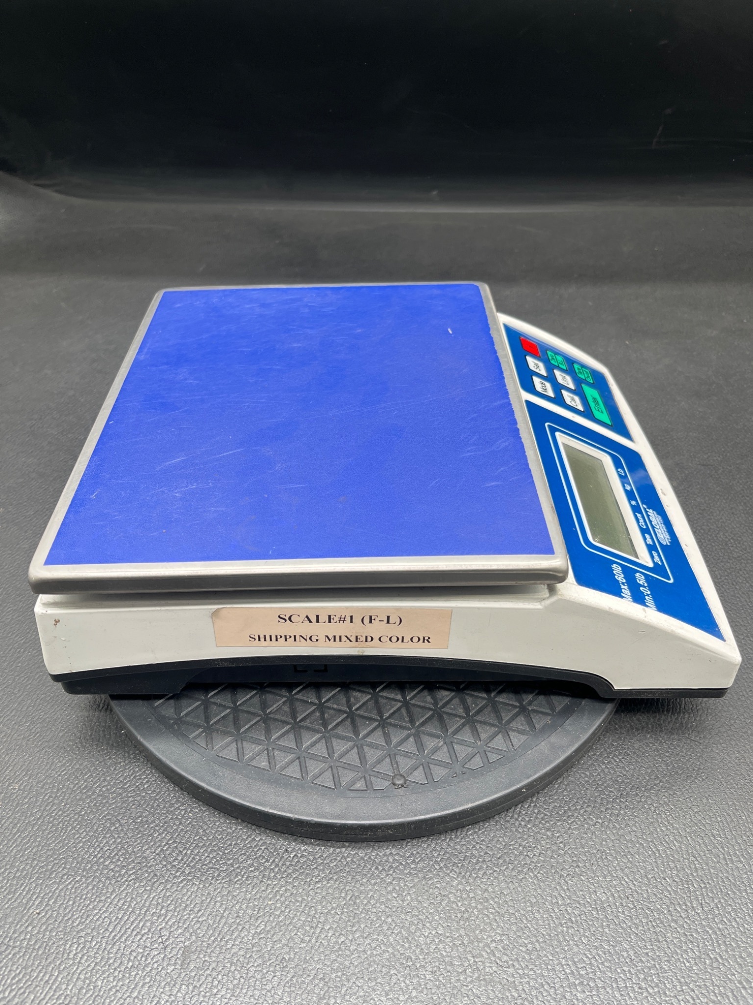 Global Industrial 60lb Digital Bench Scale USED 1