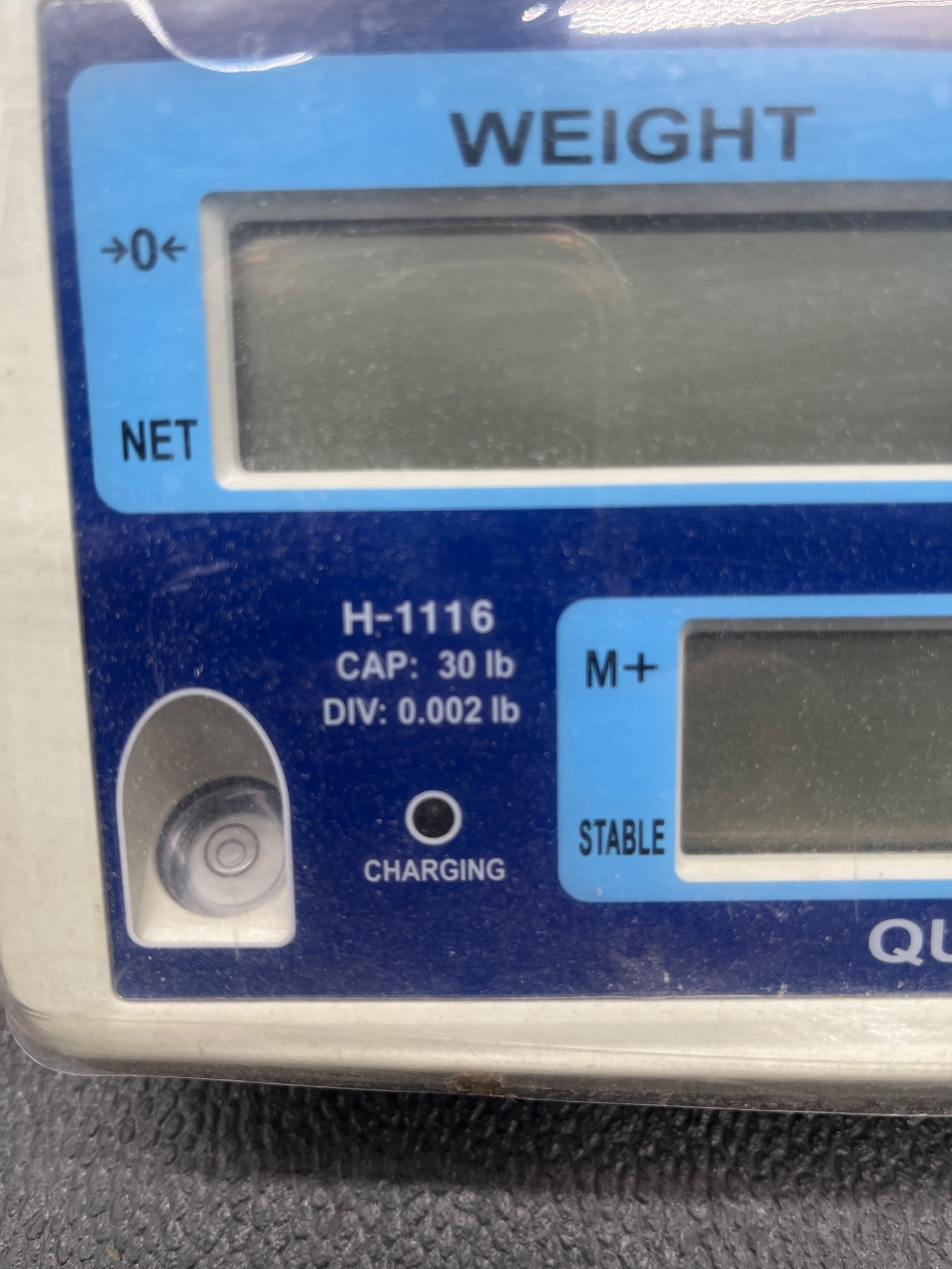 Uline H-1116 Digital Counting Scale 30lb Capacity USED 5