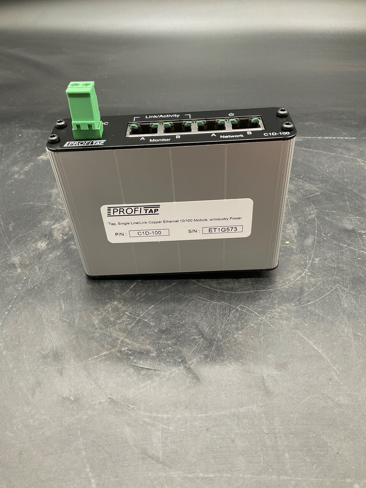 Profitap C1D-100 Ethernet Copper Network Tap 10/100 Module NEW 2