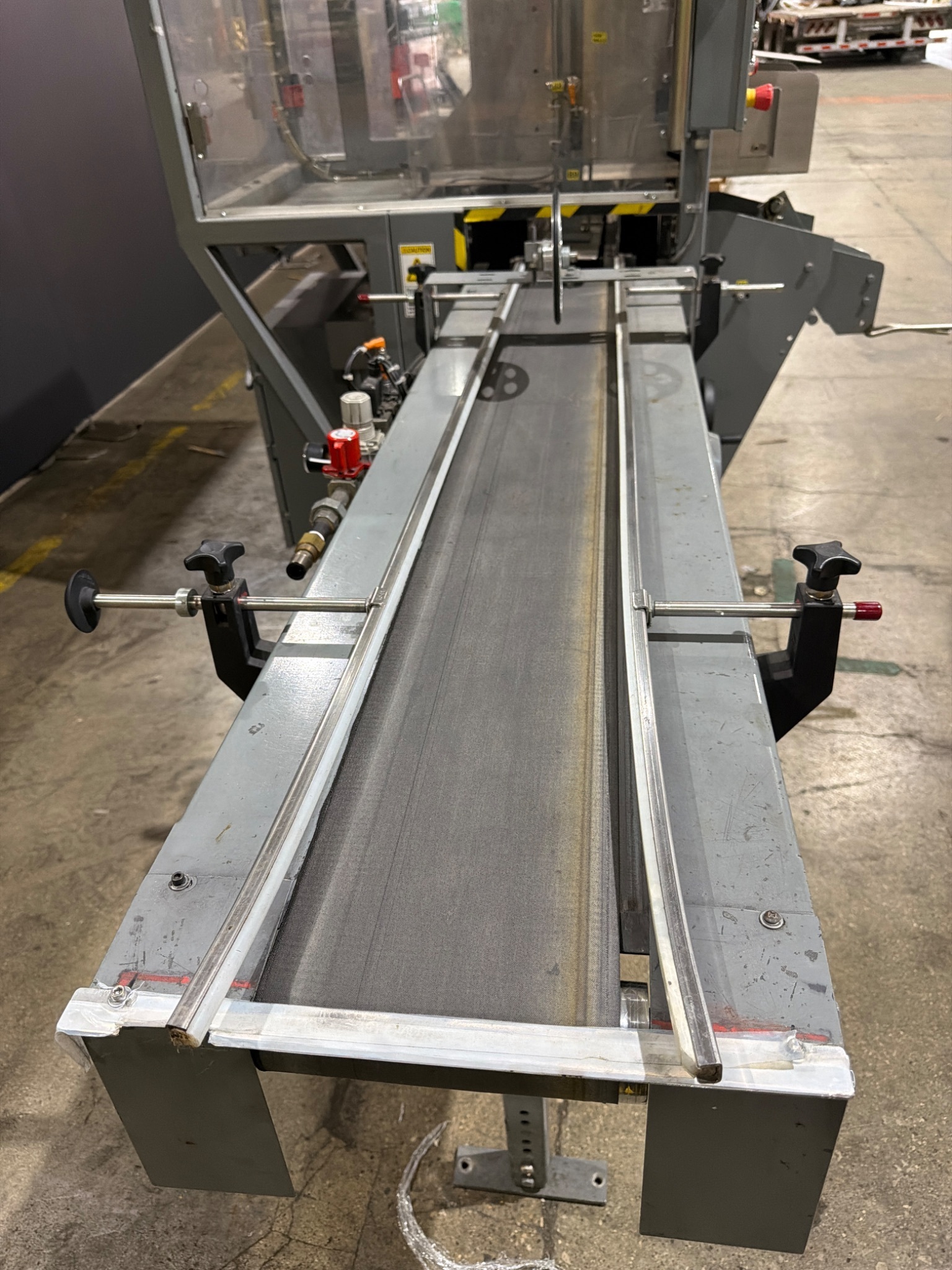 ABC Packaging Machine Corp Automatic Carton Sealer with Infeed Conveyor USED 5