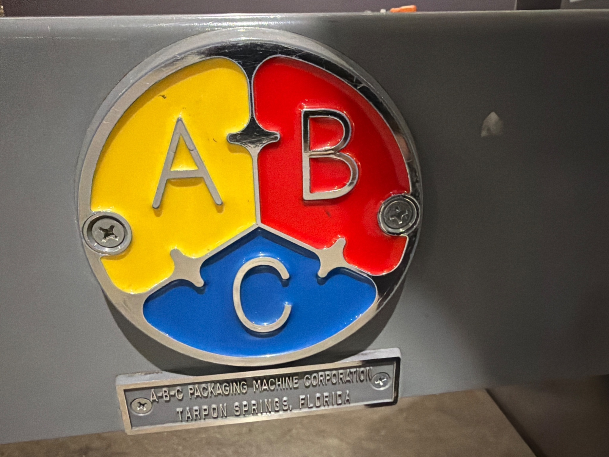 ABC Packaging Machine Corp Automatic Carton Sealer with Infeed Conveyor USED 6