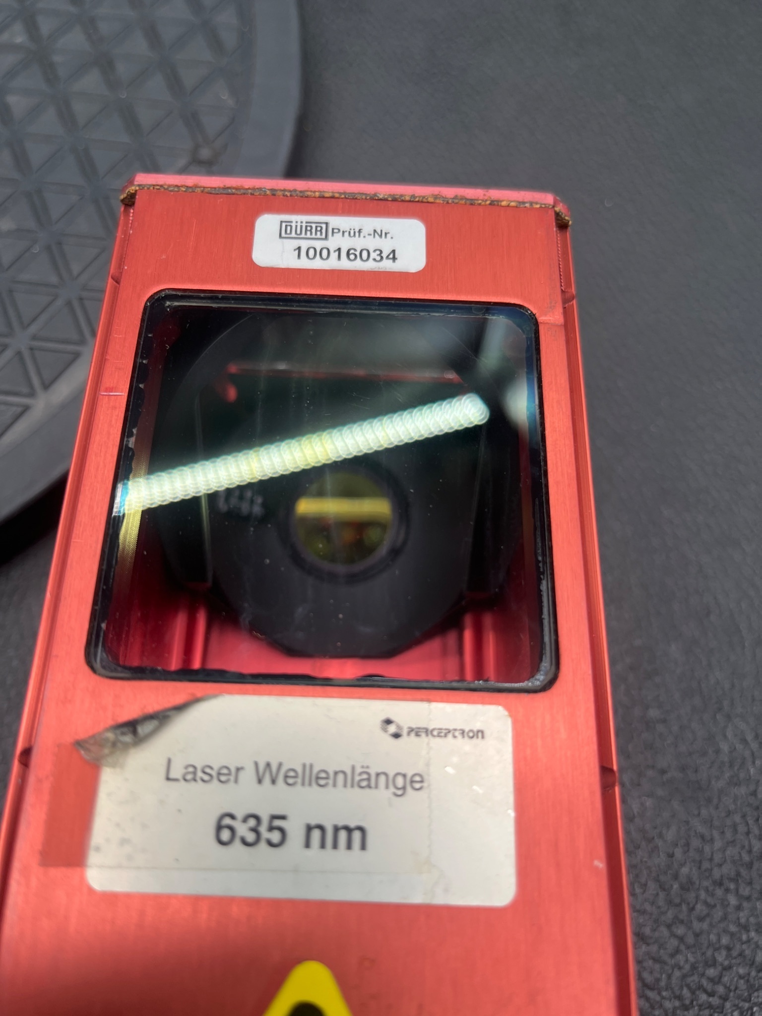 PERCEPTRON 911-0069E Rev C Tricam Laser Contour Sensor USED 4