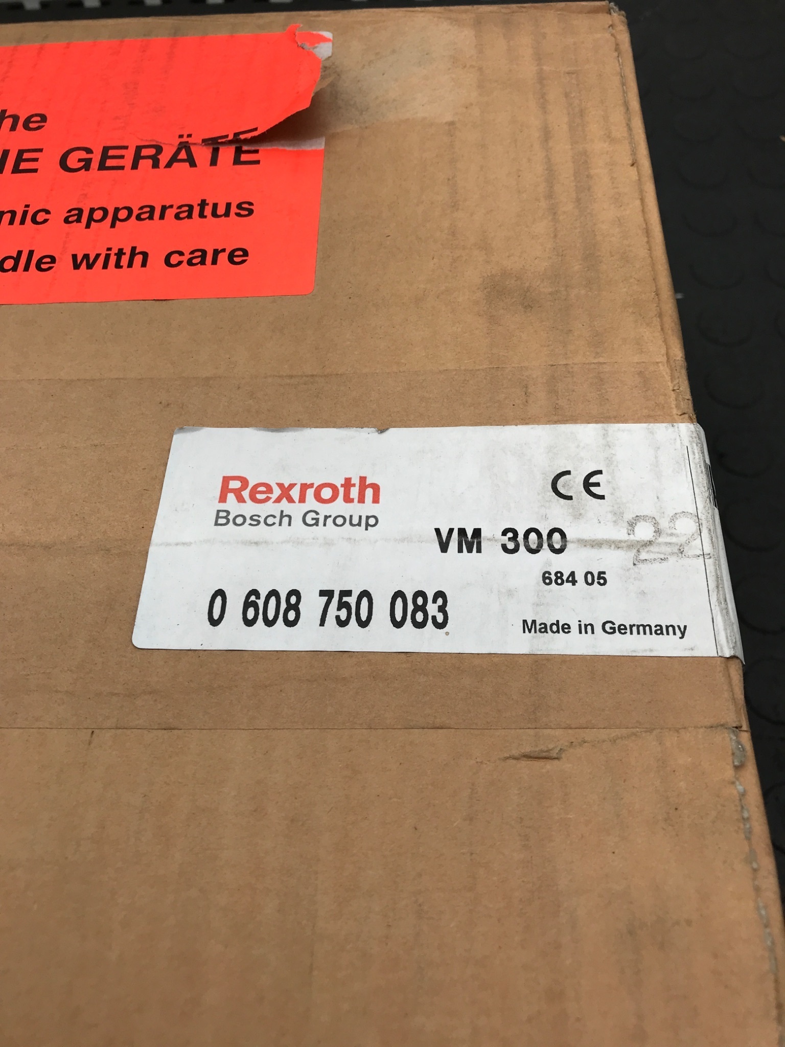 Rexroth 0 608 750 083 VM300 Servo Amplifier Module NEW 1
