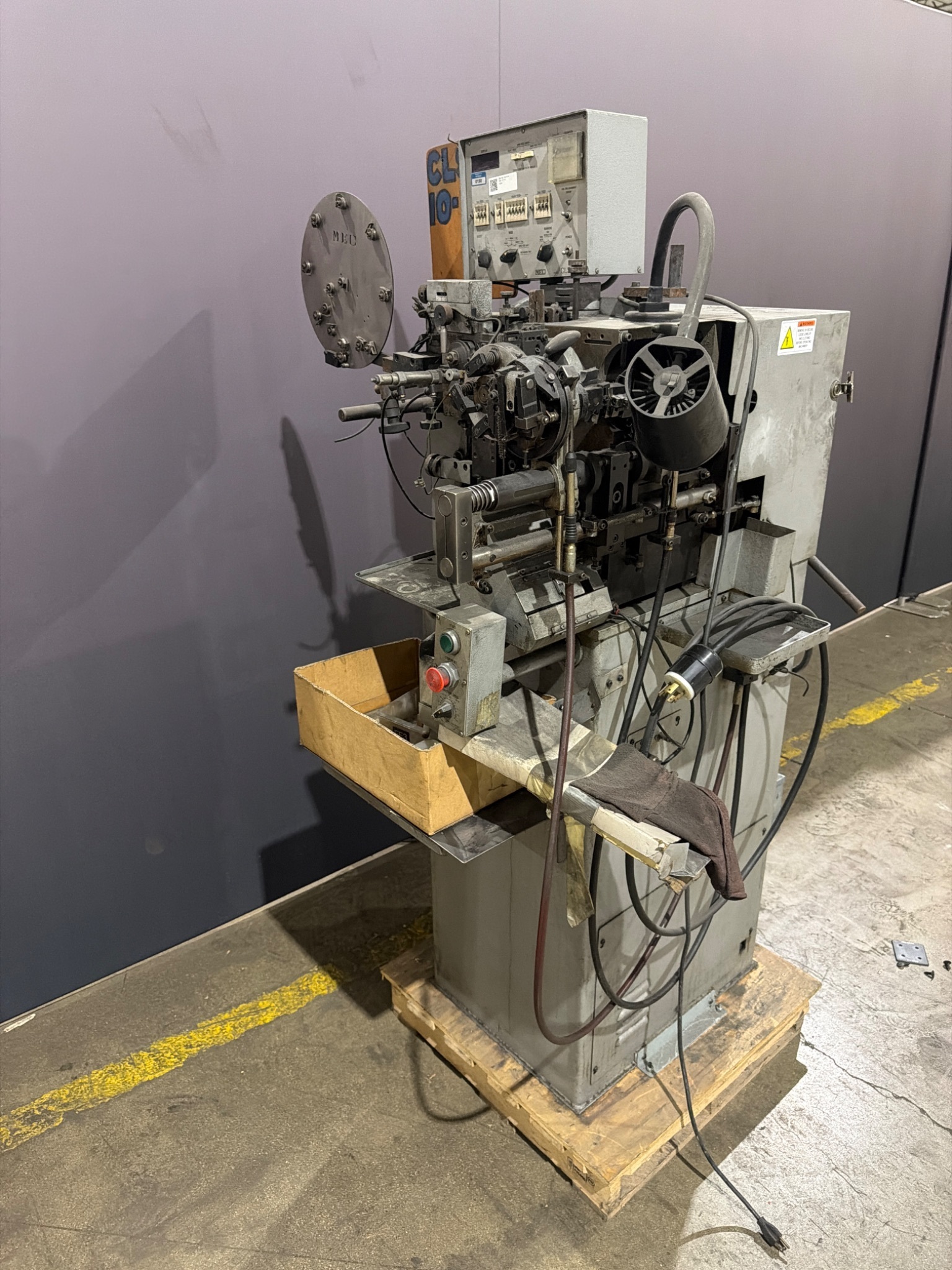 MEC CLS-10II Spring Forming Machine USED 1