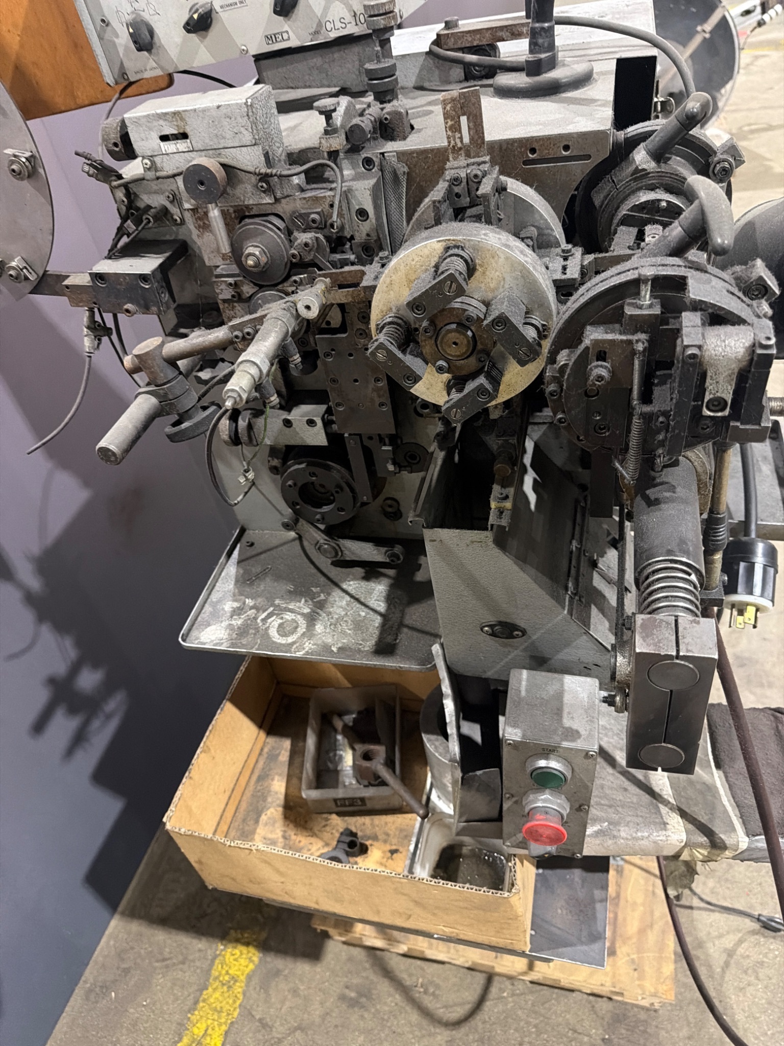 MEC CLS-10II Spring Forming Machine USED 3