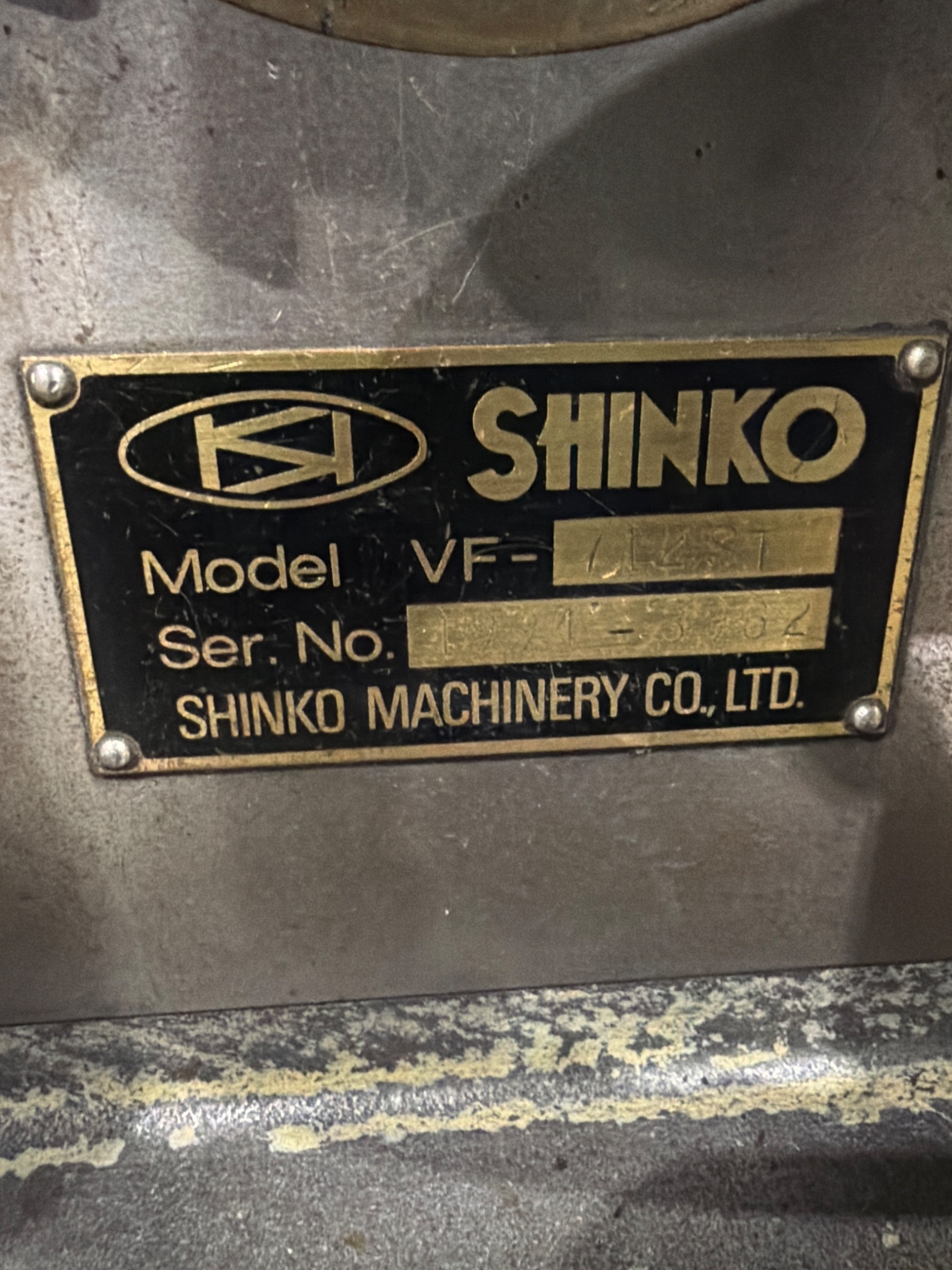 SHINKO VF-712 Wire Forming Machine USED 6