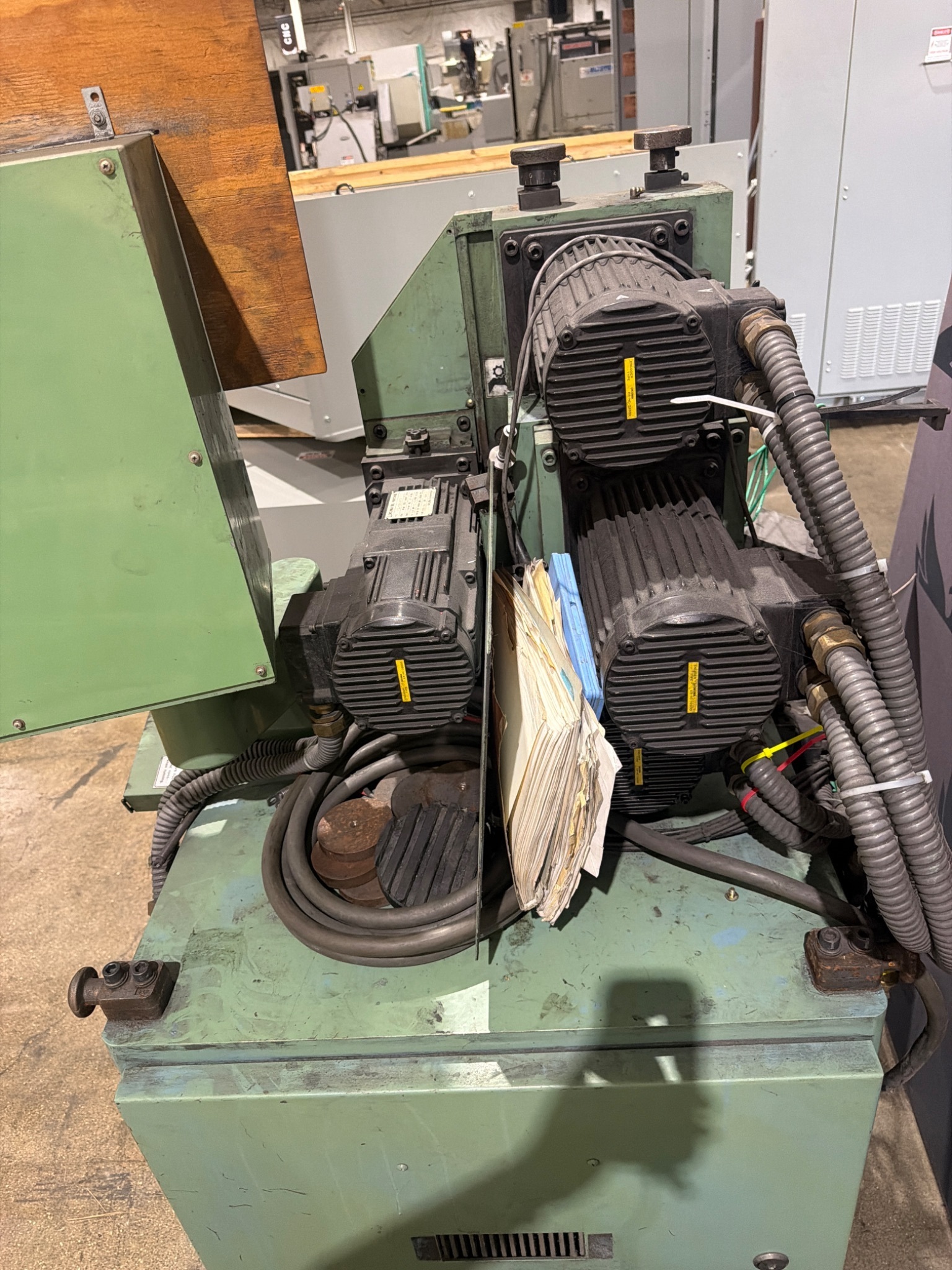 ASAHI-SEIKI NCF-1 Wire Forming Machine with Hydraulic Unit USED 6