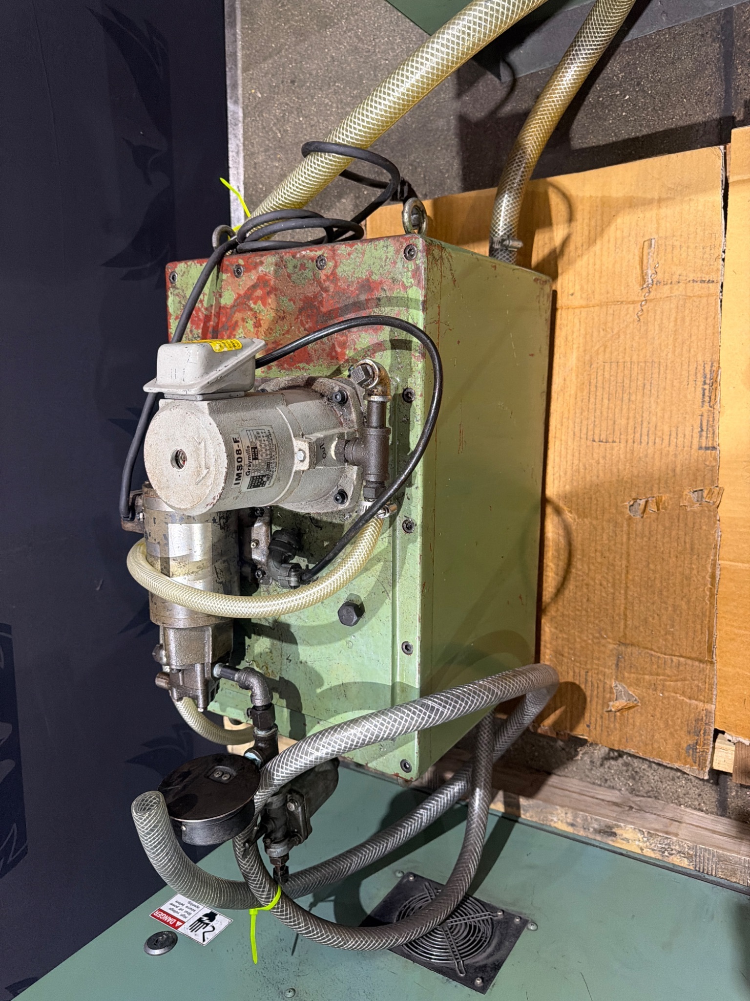 ASAHI-SEIKI NCF-1 Wire Forming Machine with Hydraulic Unit USED 8