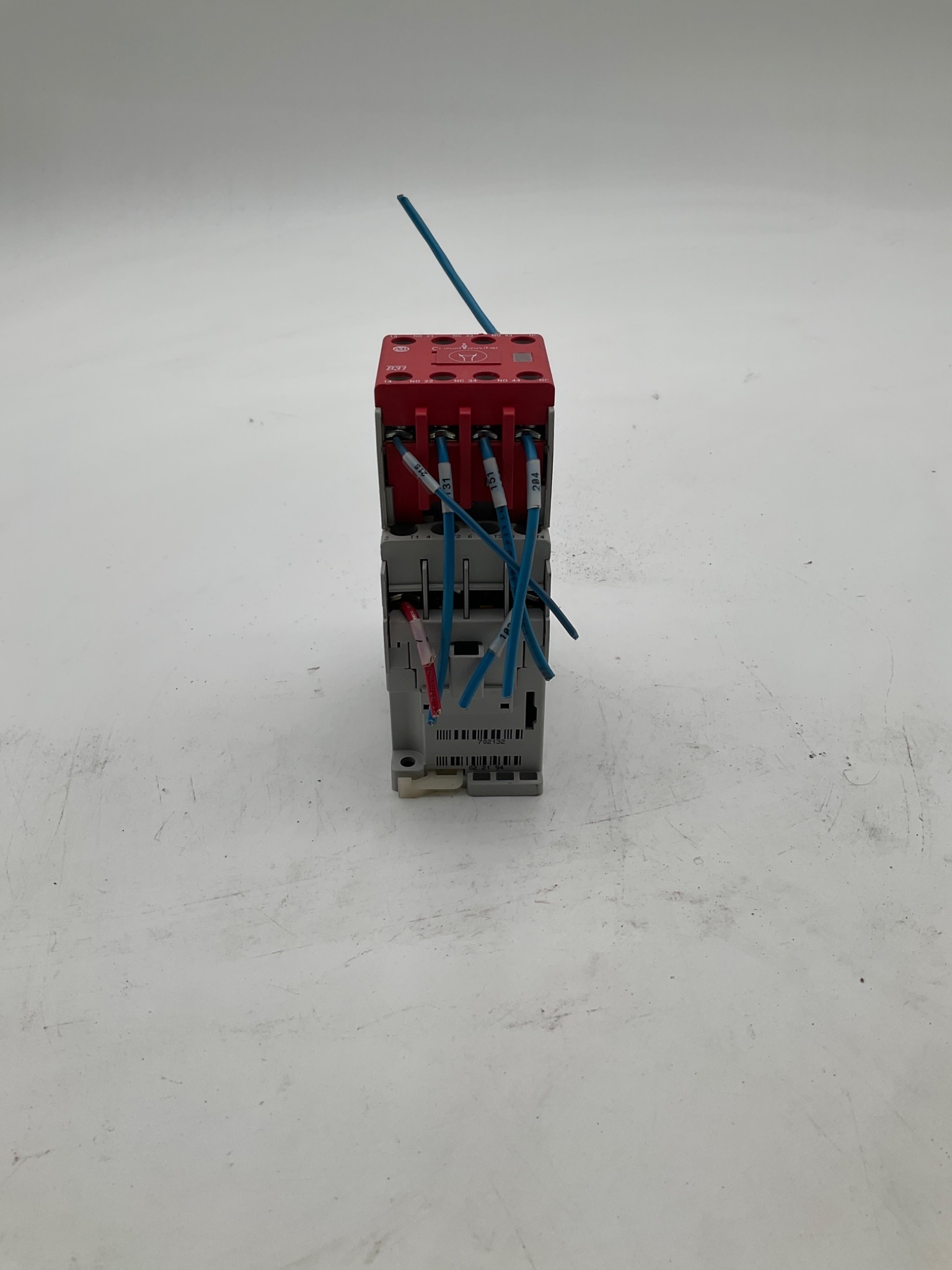 Allen-Bradley 100S-CO9EJ400 Safety Contactor Assembly with Auxiliary Block USED 2