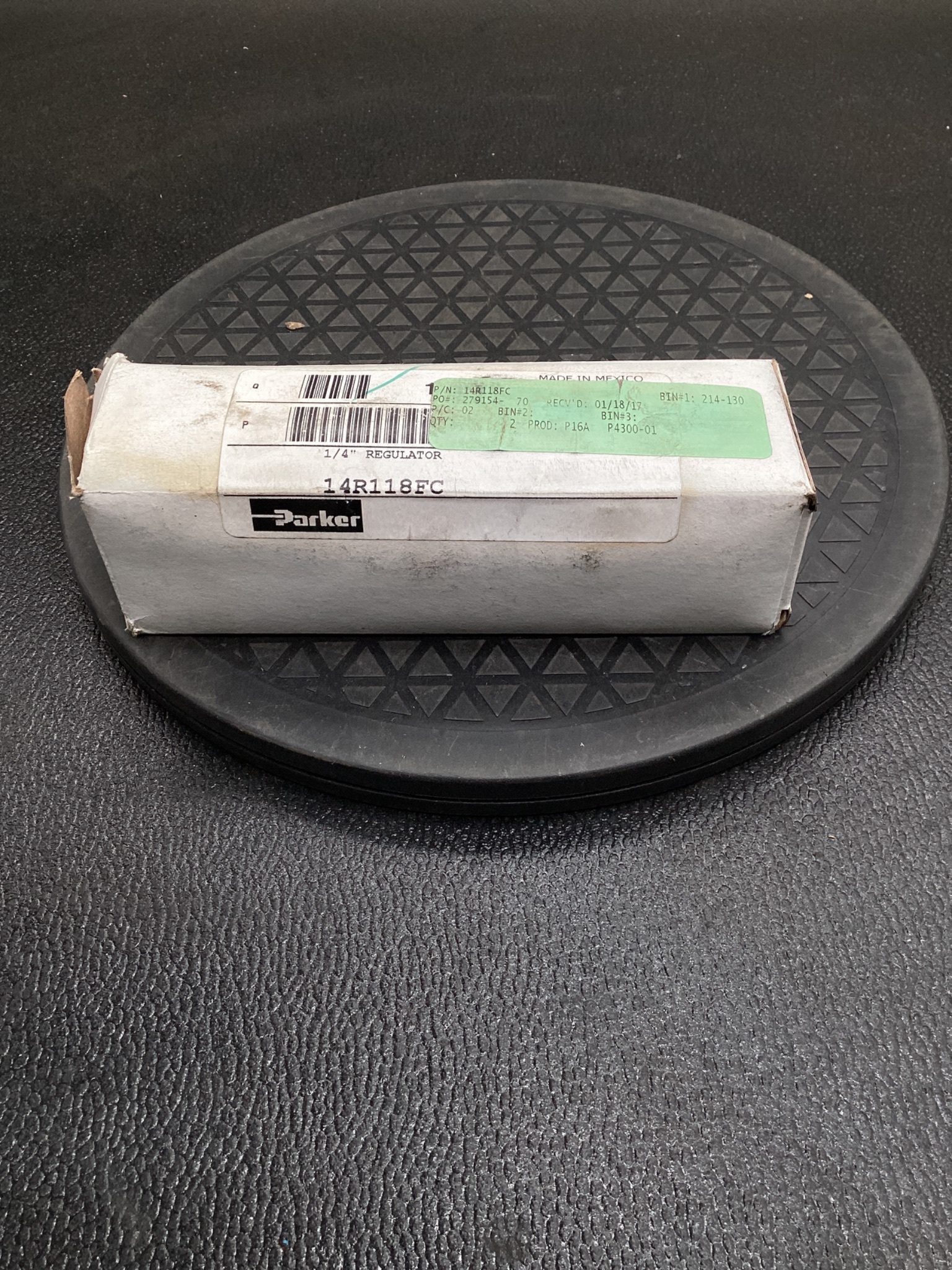 PARKER 14R118FC 1/4" Pneumatic Pressure Regulator NEW 0