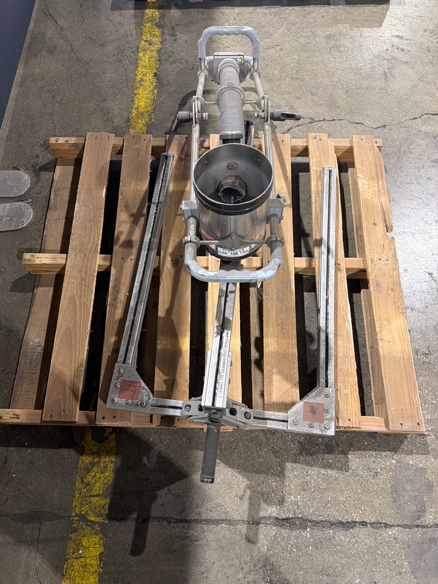 Anver VT-PLA-S Vacuum Lifting Device 150 lb Capacity USED 3