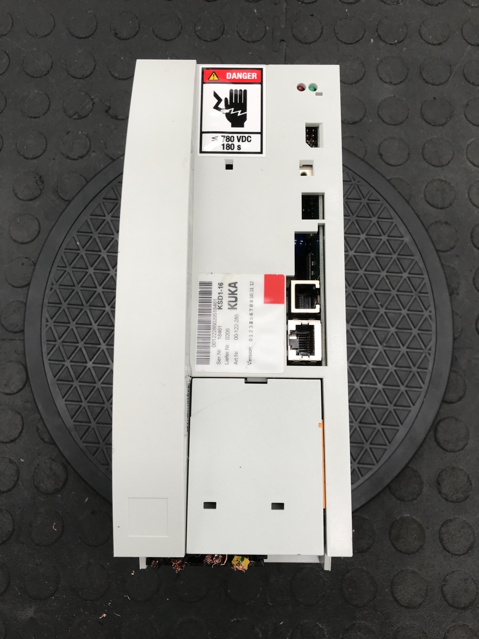KUKA E93DA552I4B531 KSD1-16 Servo Drive Module USED 0