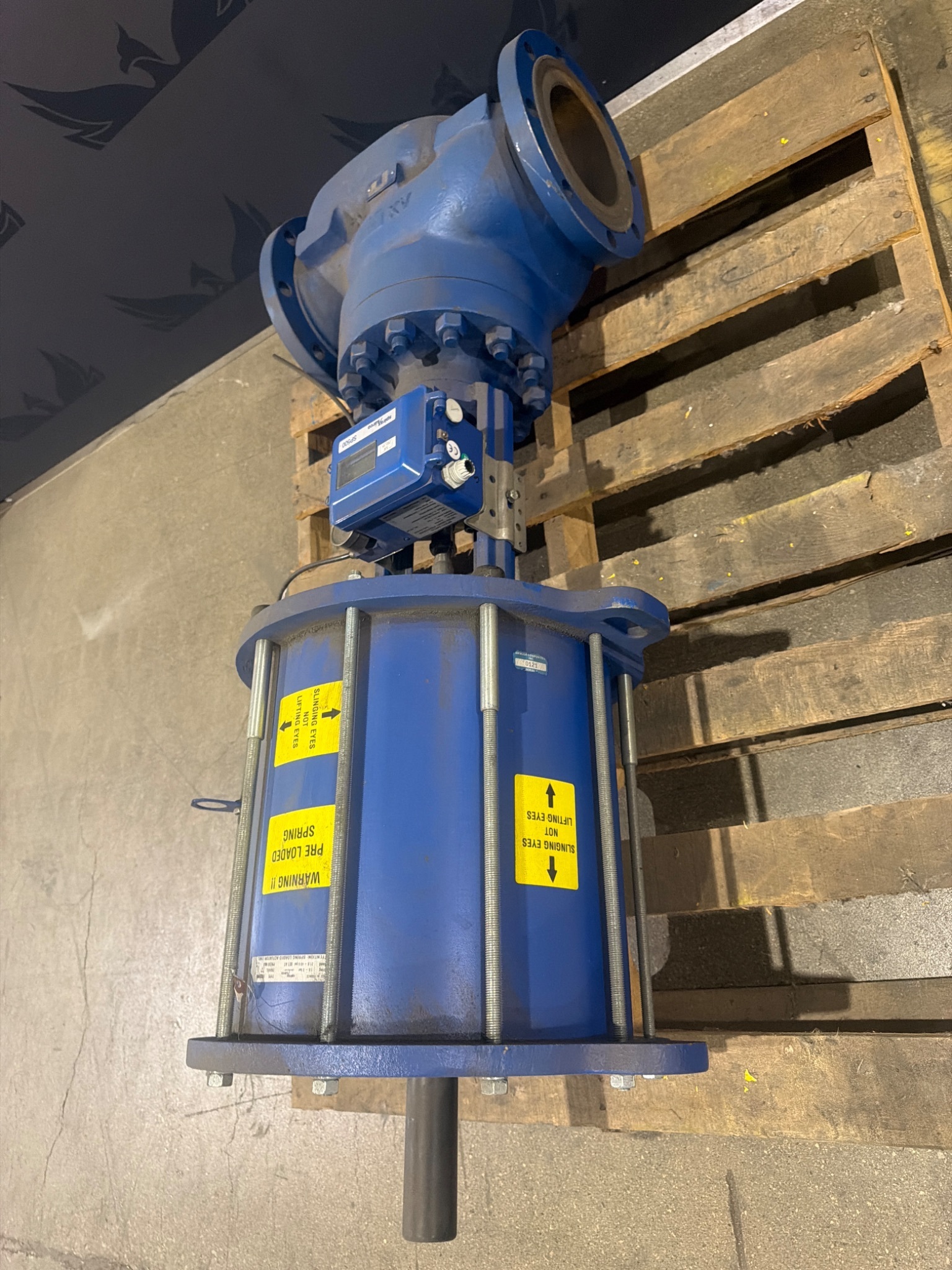Spirax Sarco TN2277SE Pneumatic Globe Control Valve WCB Class 150 with SP500 NEW 1
