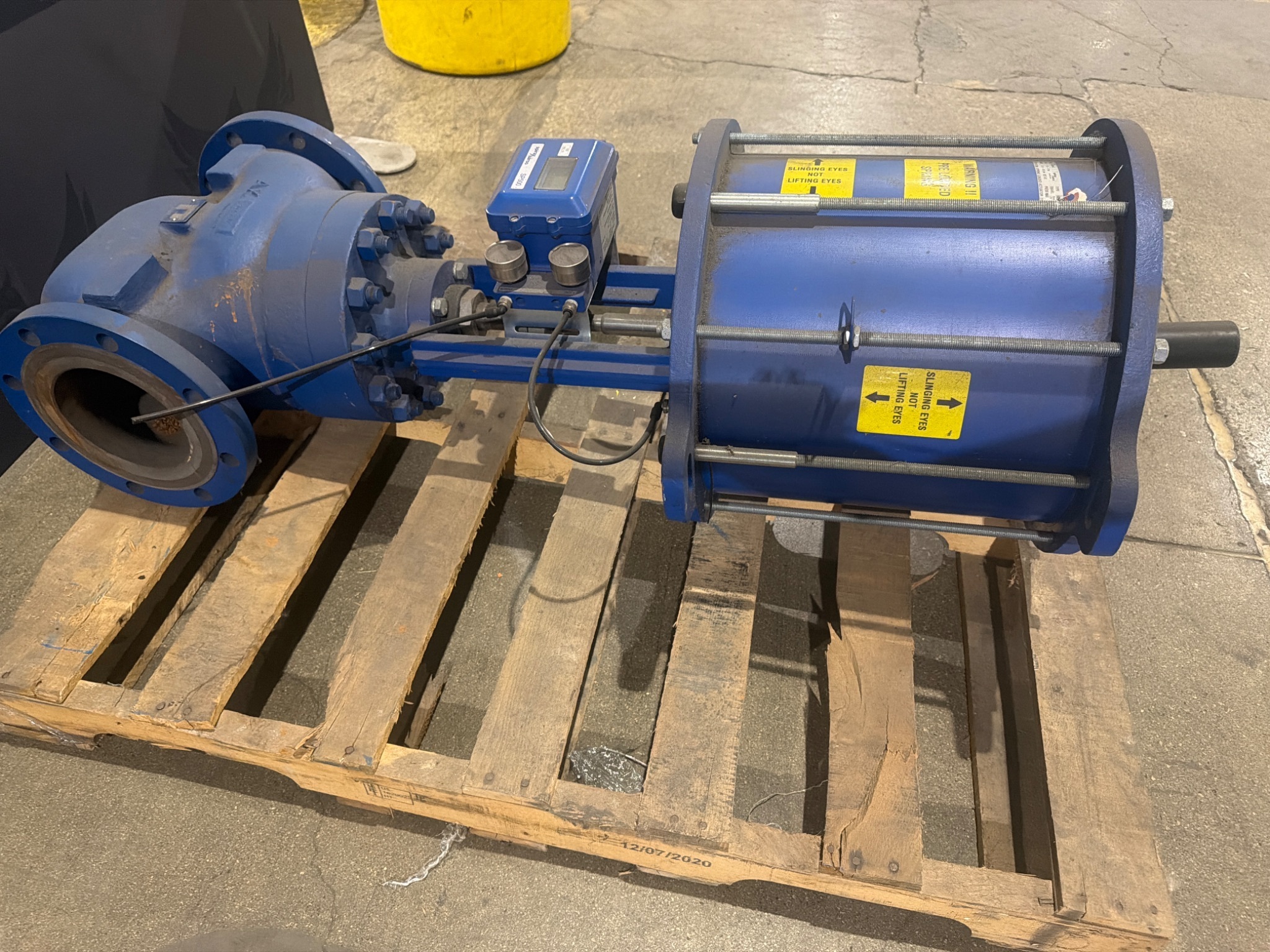 Spirax Sarco TN2277SE Pneumatic Globe Control Valve WCB Class 150 with SP500 NEW 2