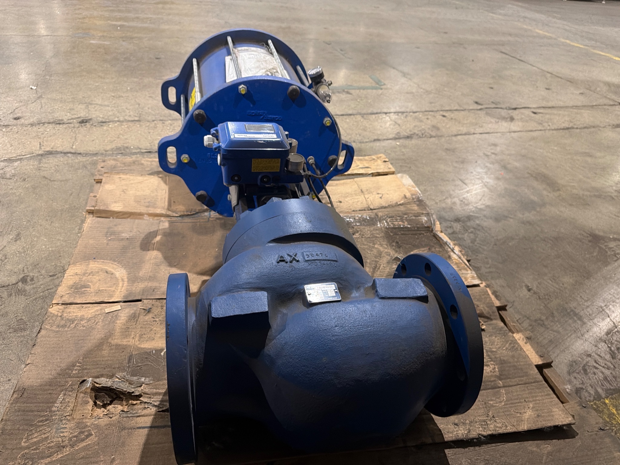 Spirax Sarco TN2277SE Pneumatic Globe Control Valve WCB Class 150 with SP500 NEW 4