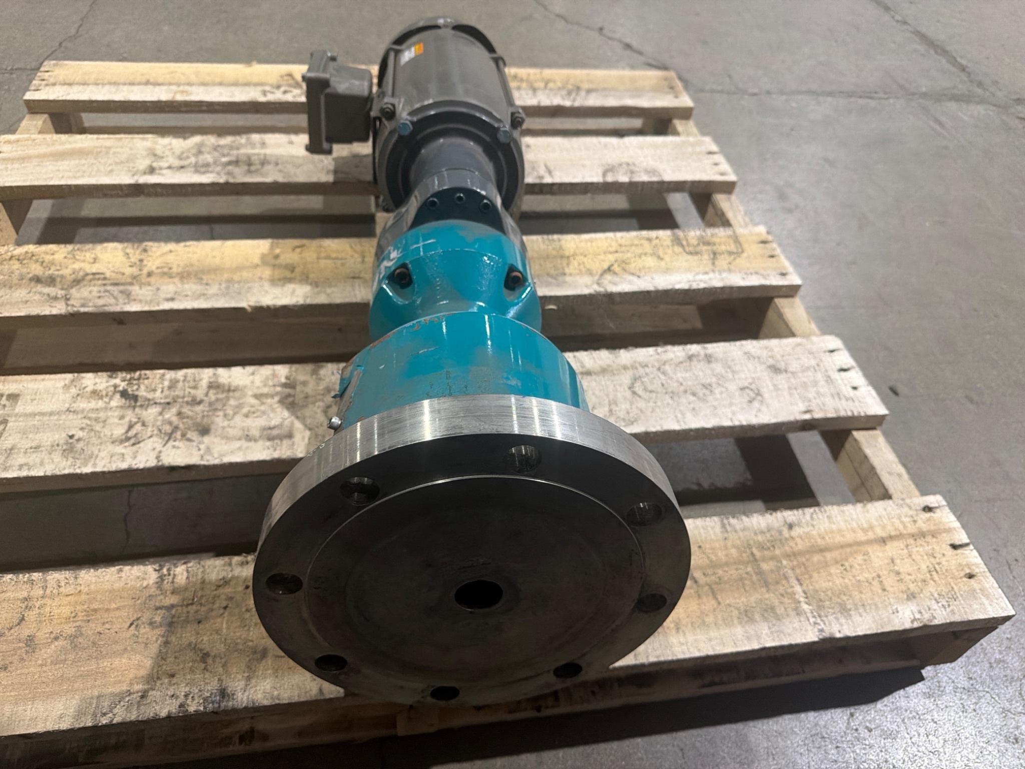 Brawn Mixer TXQ2-5-56C-140TC Top Entry Mixer/Agitator Gear Drive Assembly USED 3