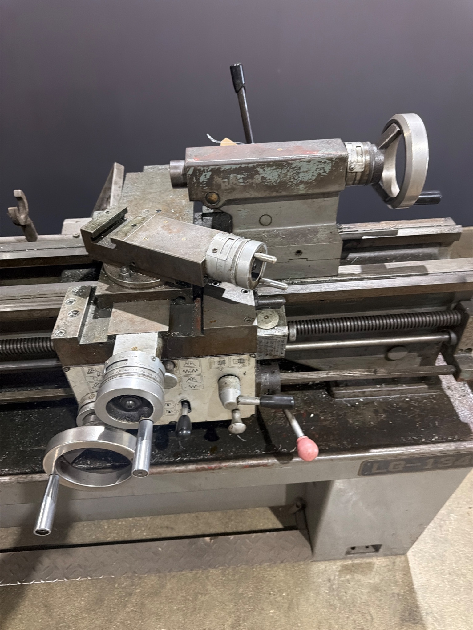 Supermax LG-1340 Engine Lathe 13" x 40" Manual Lathe USED 1