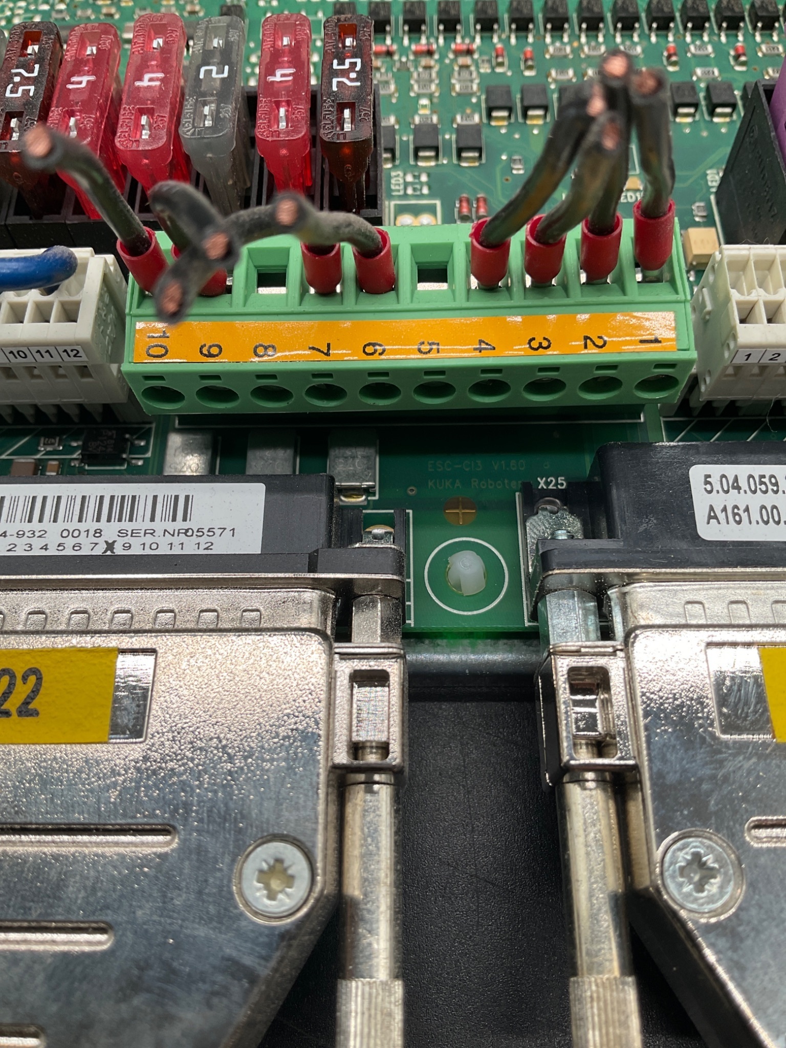 KUKA ESC‑C13 V1.60 Control PCB Board A161.00.005.571 USED 2