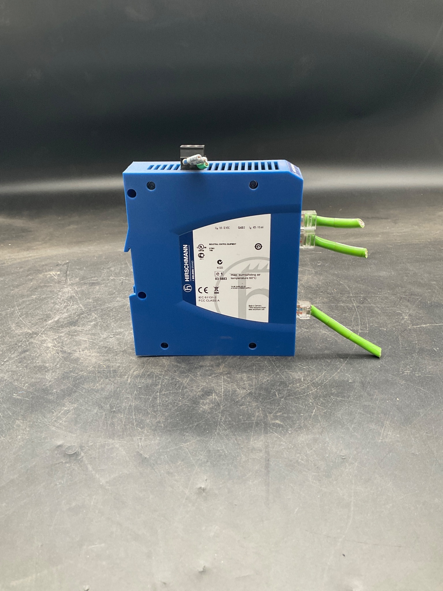 Hirschmann SPIDER II 8TX Rail Switch Ethernet Switch USED 0