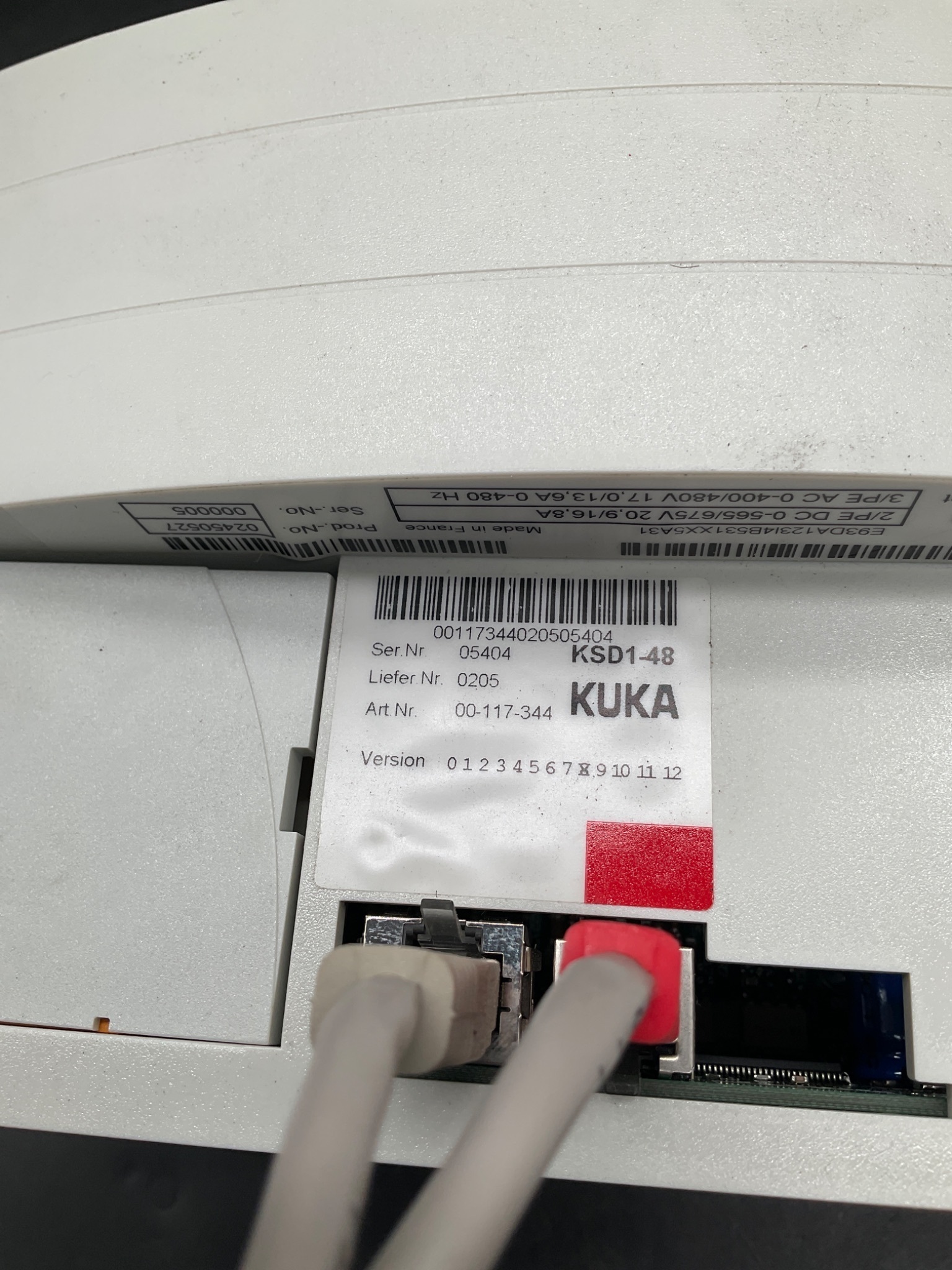 KUKA KSD1-48 Servo Drive Module USED 3
