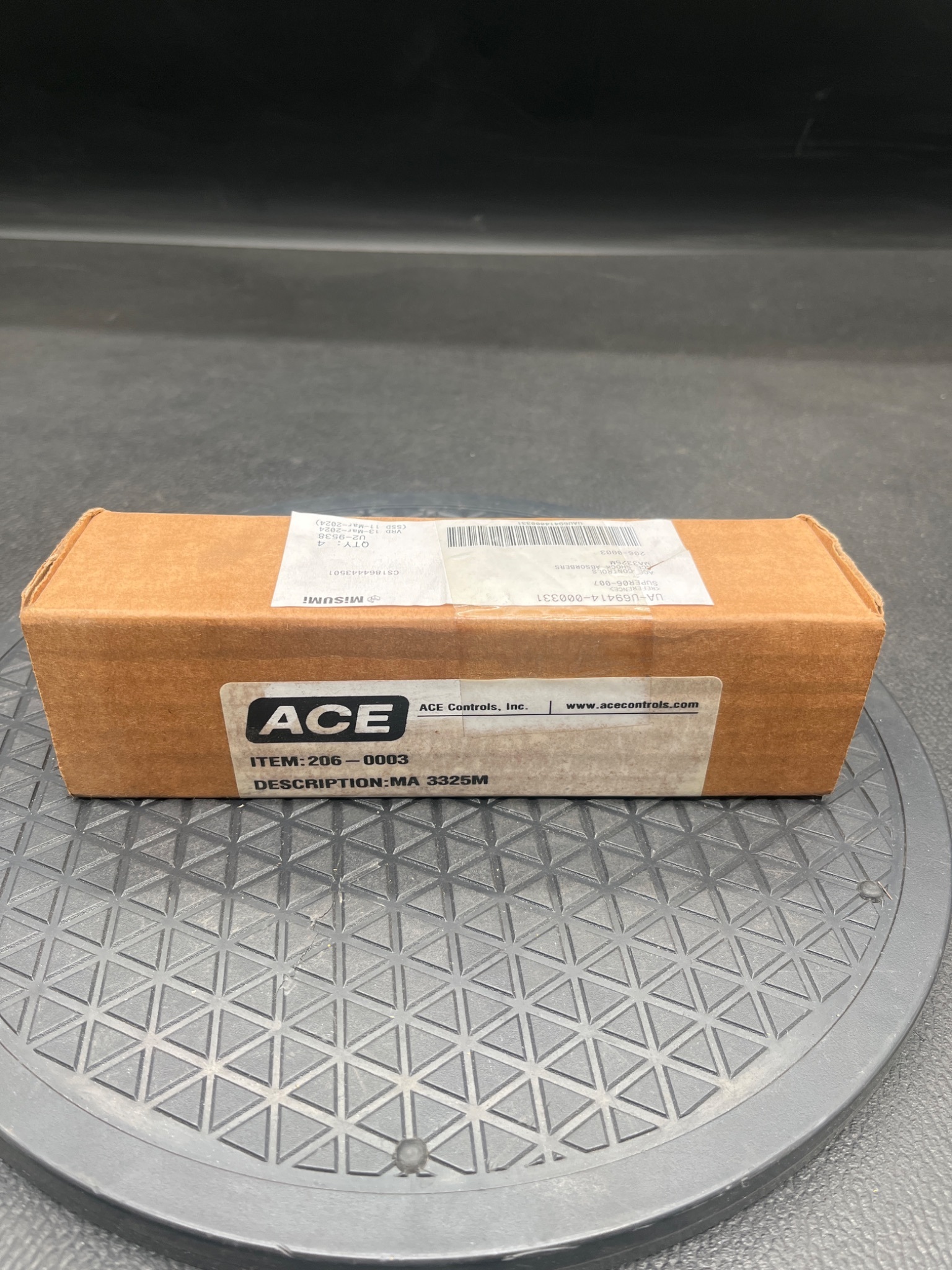 ACE Controls MA 3325M Industrial Shock Absorber NEW 0