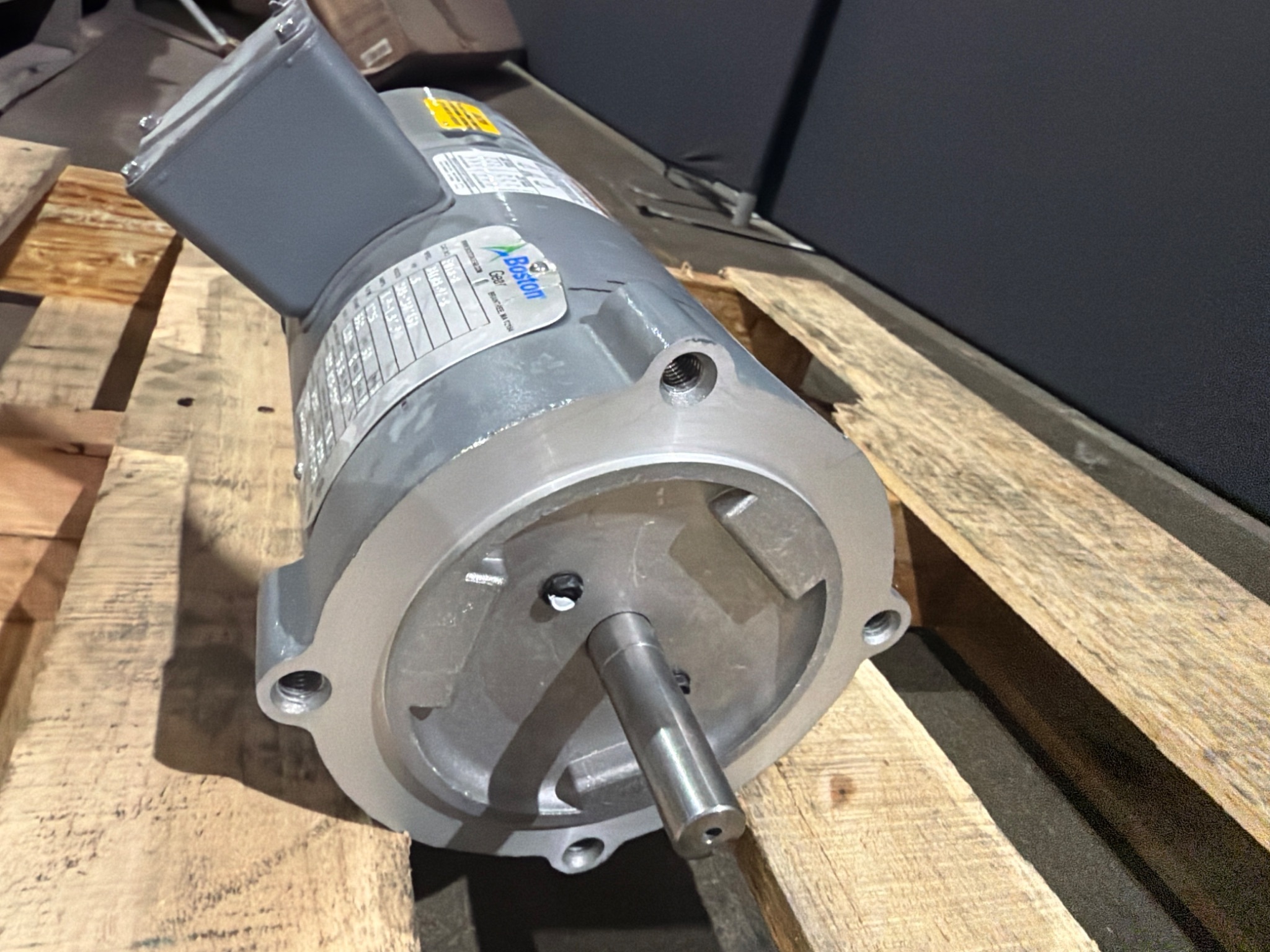 Boston Gear FUTB-B Gear Drive Motor Assembly 0.5HP 1725 RPM USED 3