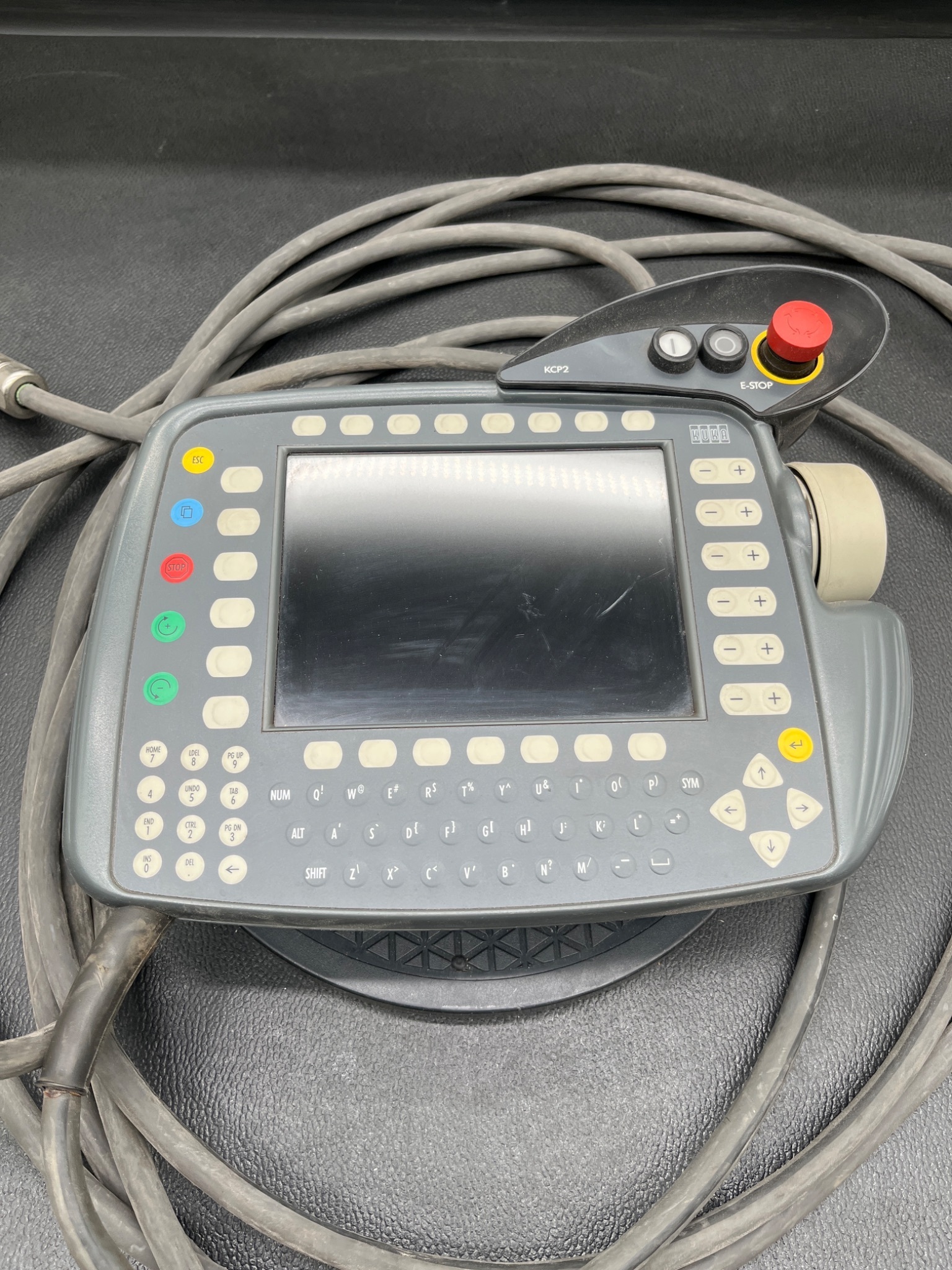 KUKA KCP2 00-114-265 Teach Pendant 10m Cable USED 0