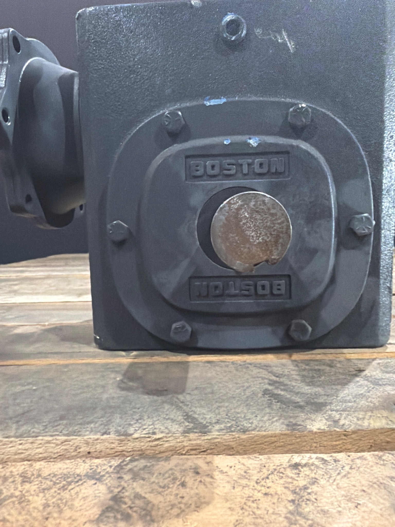 Boston Gear F730-20K-B7-J1 Worm Gear Reducer 20:1 Ratio USED 5