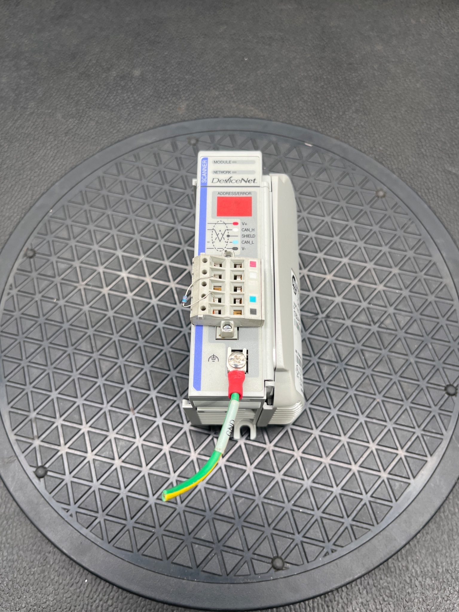 Allen Bradley 1769-SDN/B DeviceNet Scanner with 1769-ECR End Cap Ser A USED 0