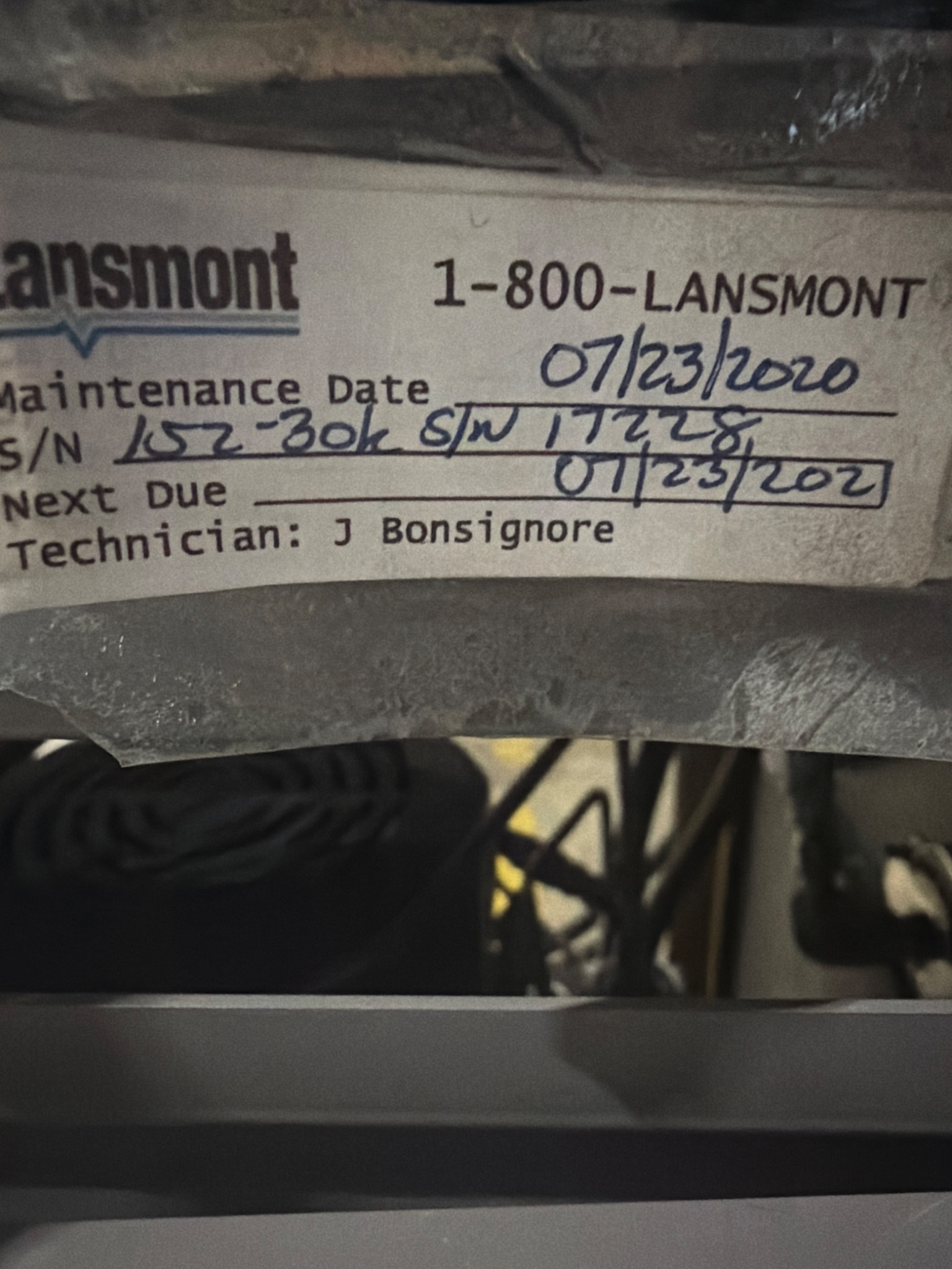 Lansmont 152-30k Compression Test System with Integrated Scale - HPU/Scale ONLY - USED 7