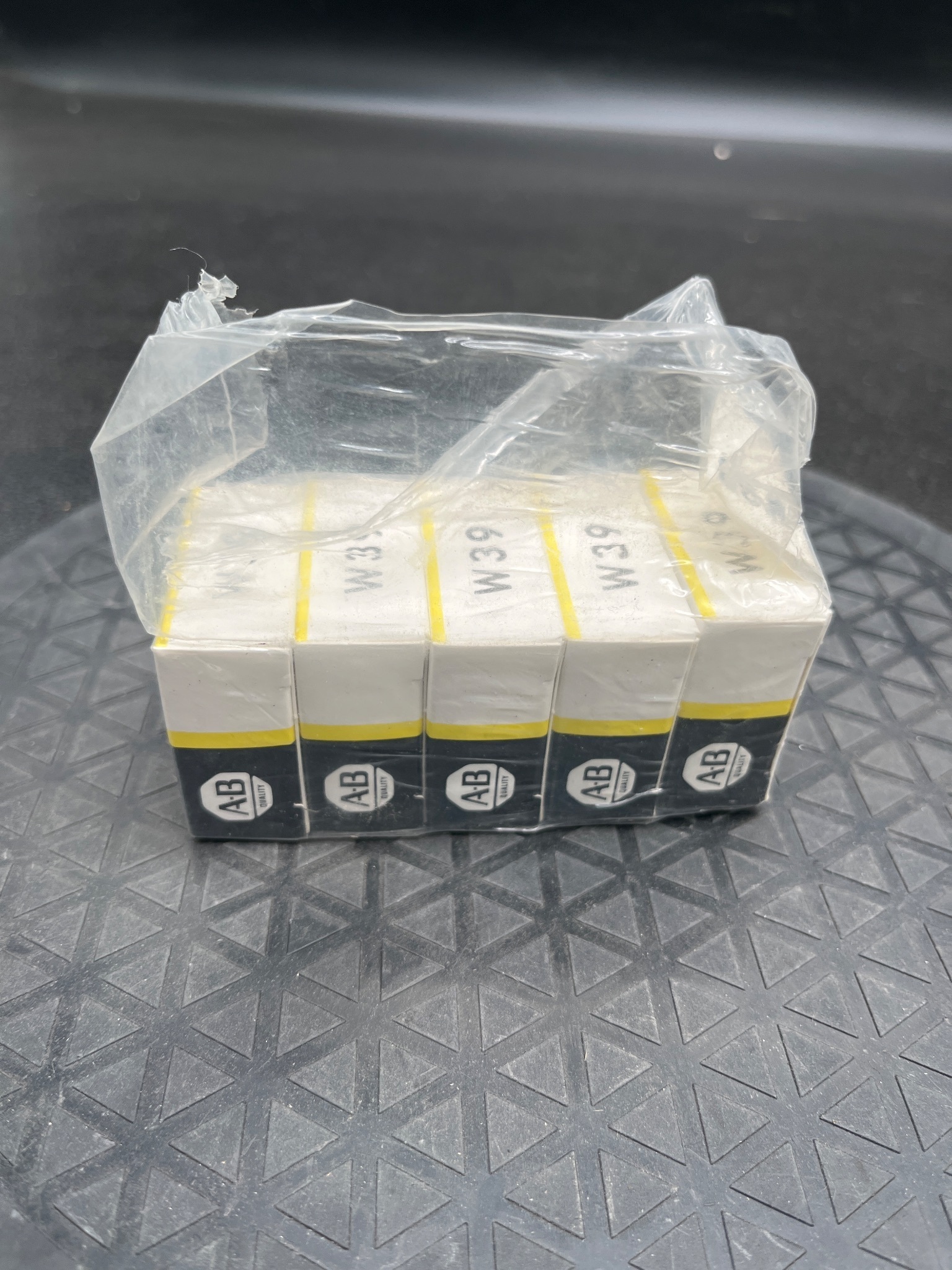 Allen Bradley W39 Terminal Block Marker Strips (Lot of 5) NEW 0