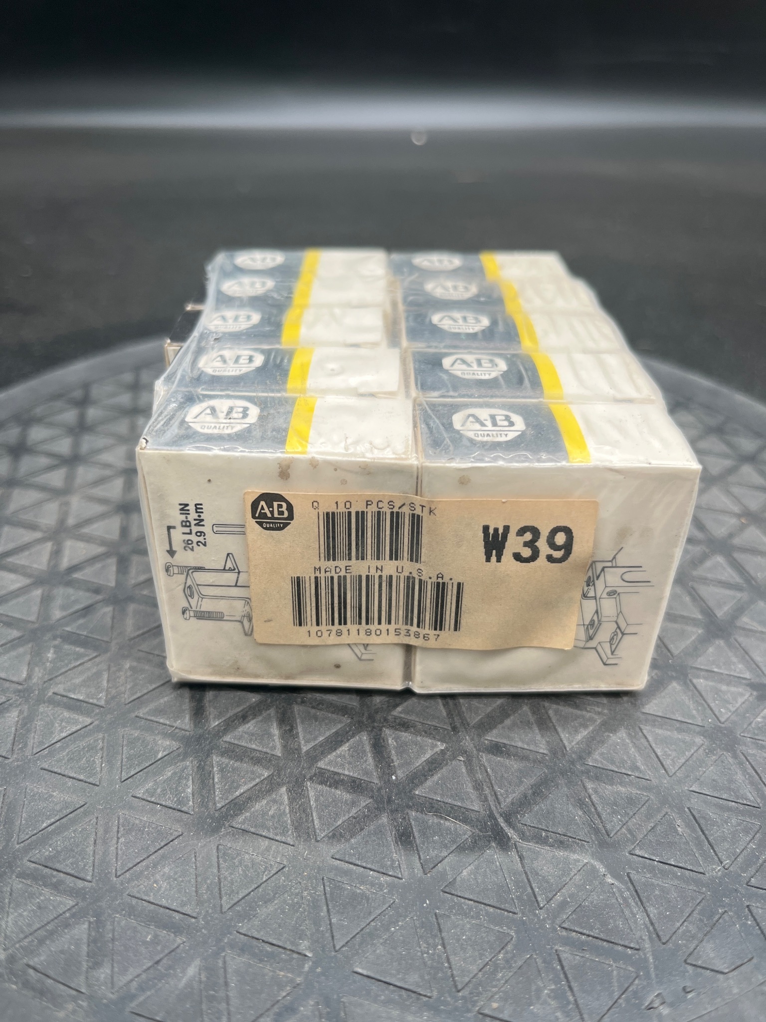 Allen Bradley W39 Terminal Block Marker Strips (Lot of 10) NEW 0