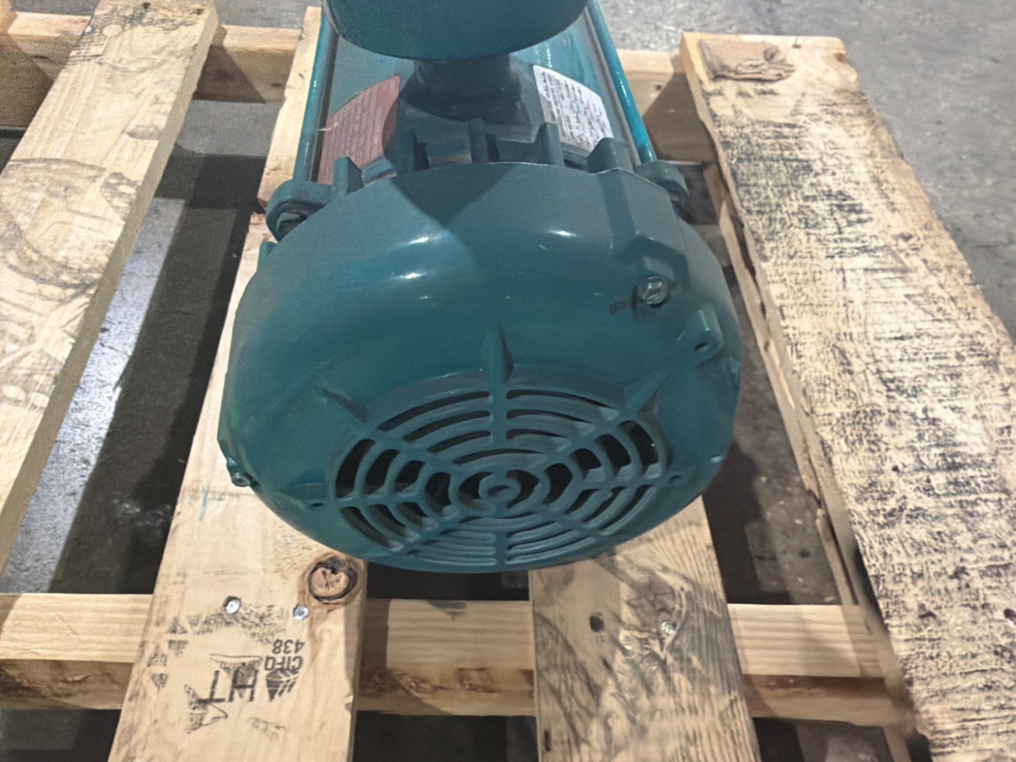 Leeson A6T17XC24 AC Motor 1.5 HP 1725 RPM 208-230/460V USED 1