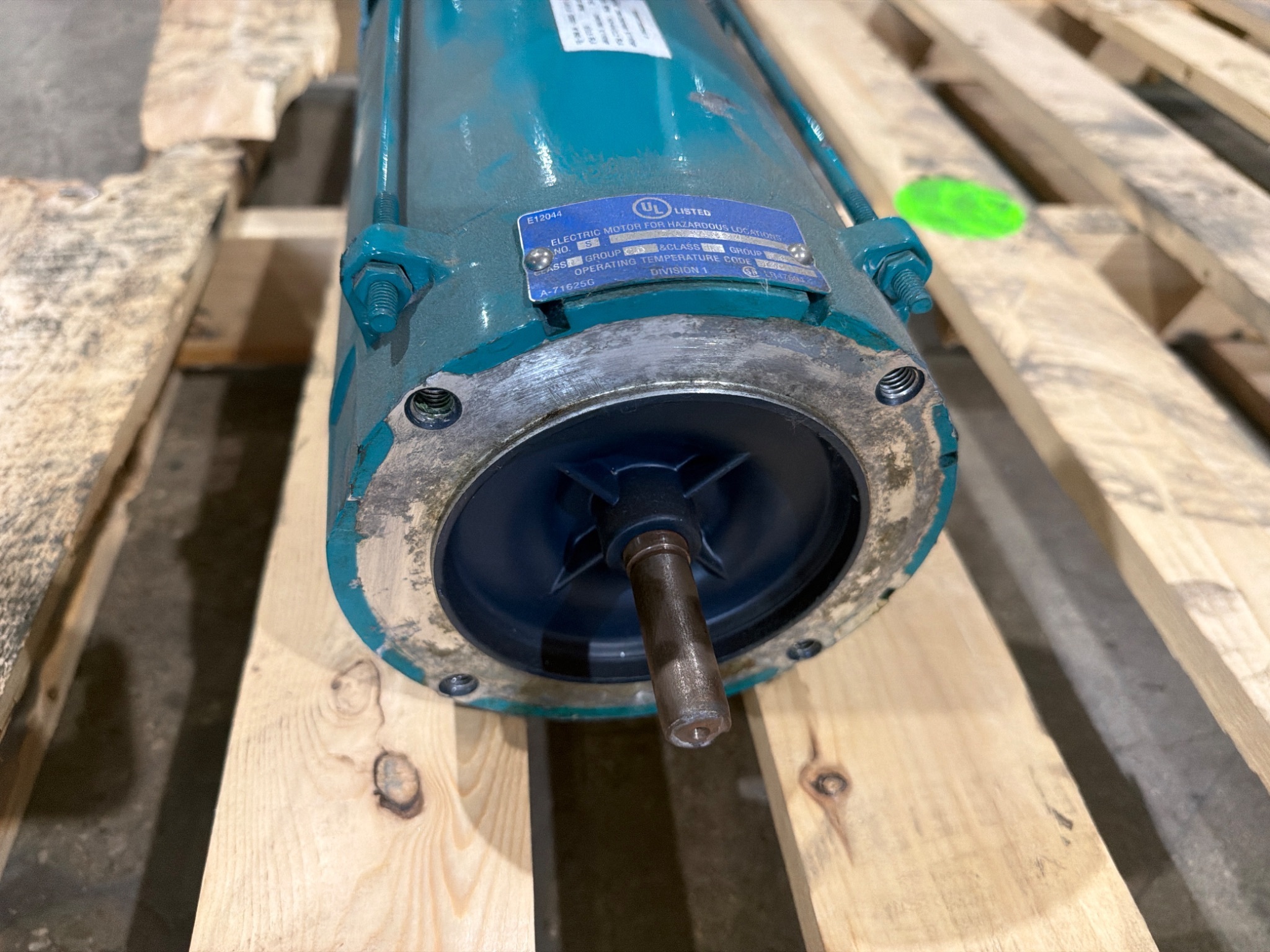 Leeson A6T17XC24 AC Motor 1.5 HP 1725 RPM 208-230/460V USED 2