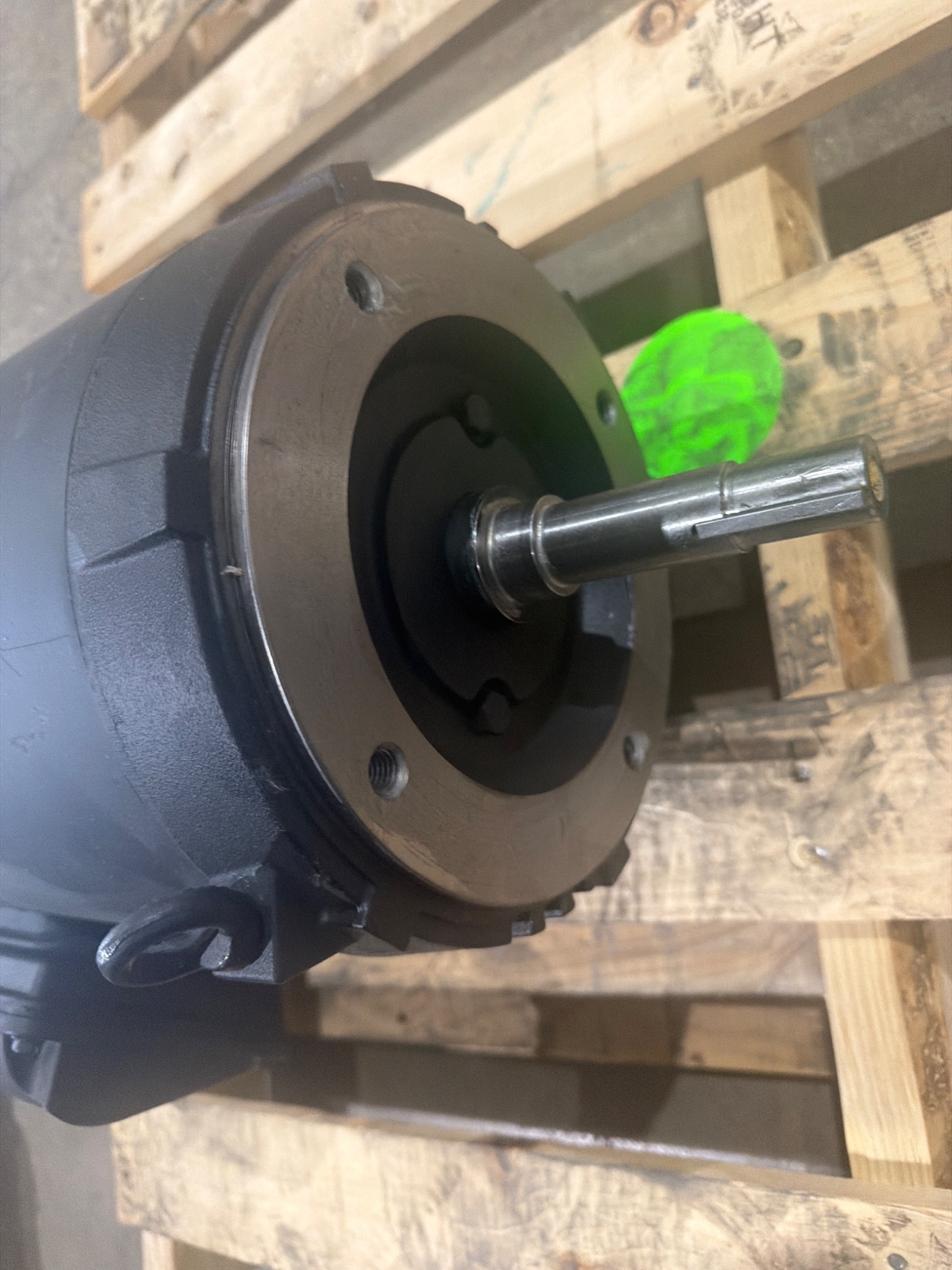 WEG 01036OT3E213JM-S 10 HP 3 Phase AC Motor 3535 RPM 230/460V USED 3