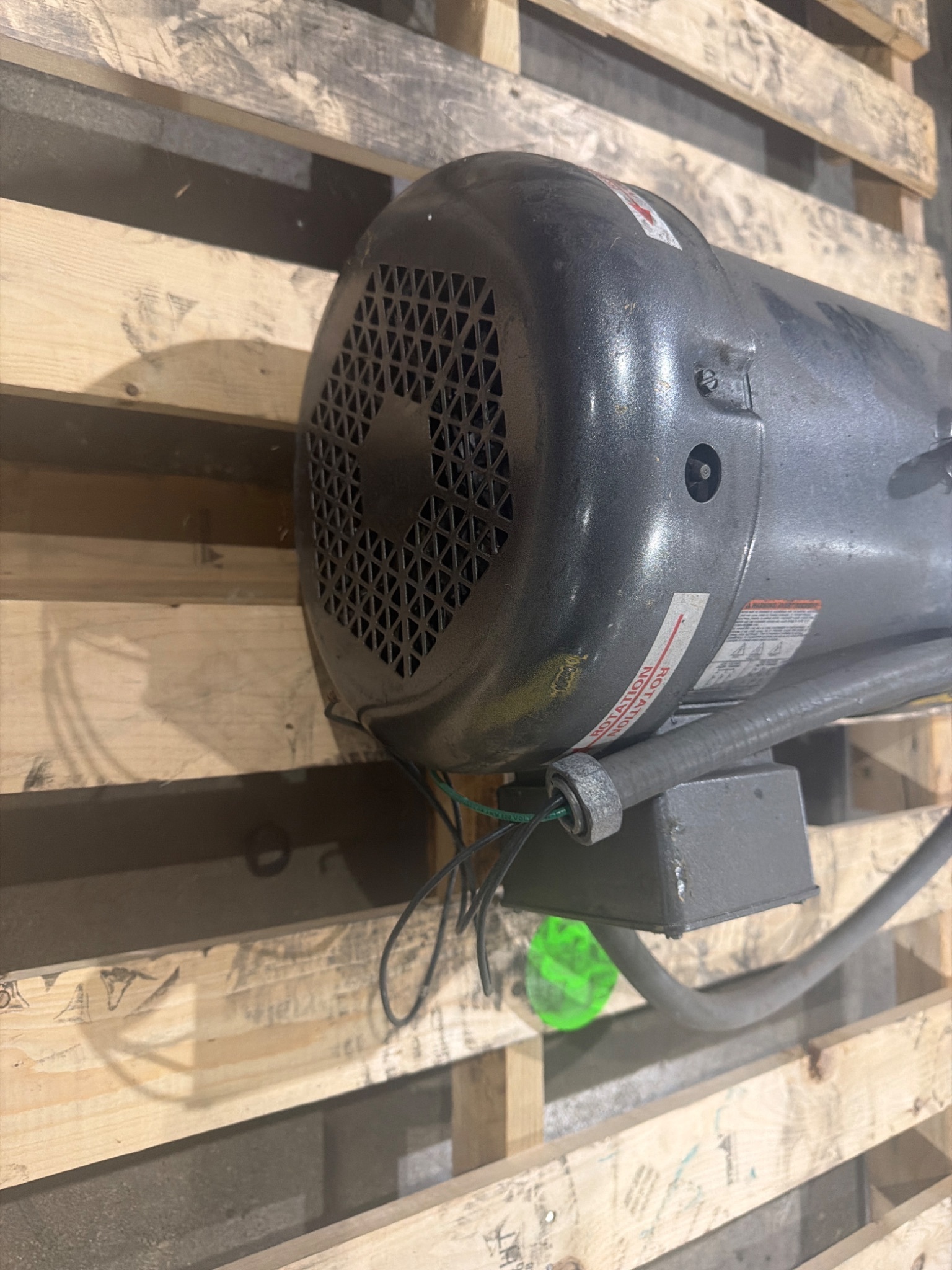 Baldor Reliance VEM3714T 10 HP 3 Phase AC Motor 1770 RPM 230/460V USED 2