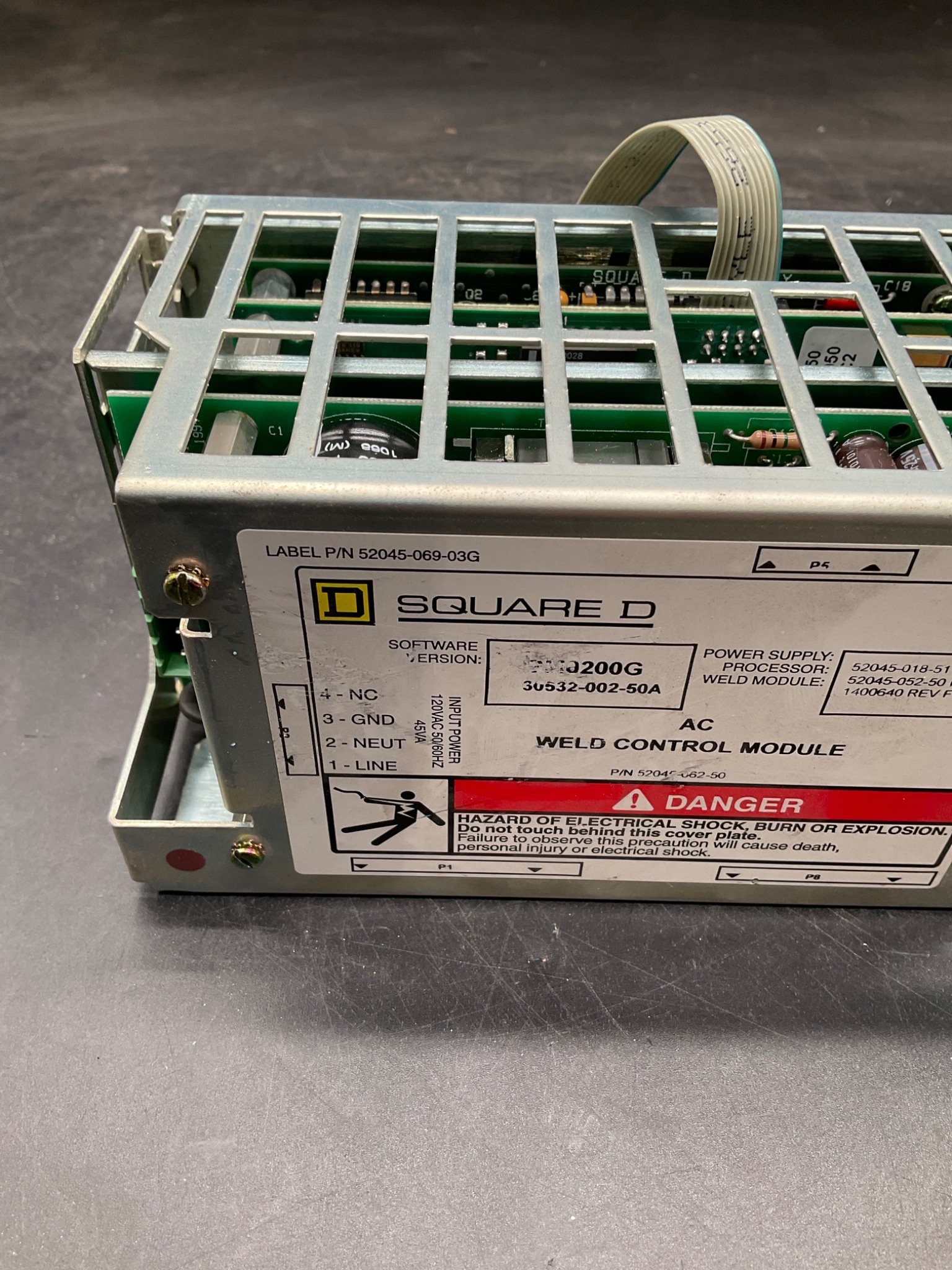 Square D 52045-069-03G AC Weld Control Module USED 4
