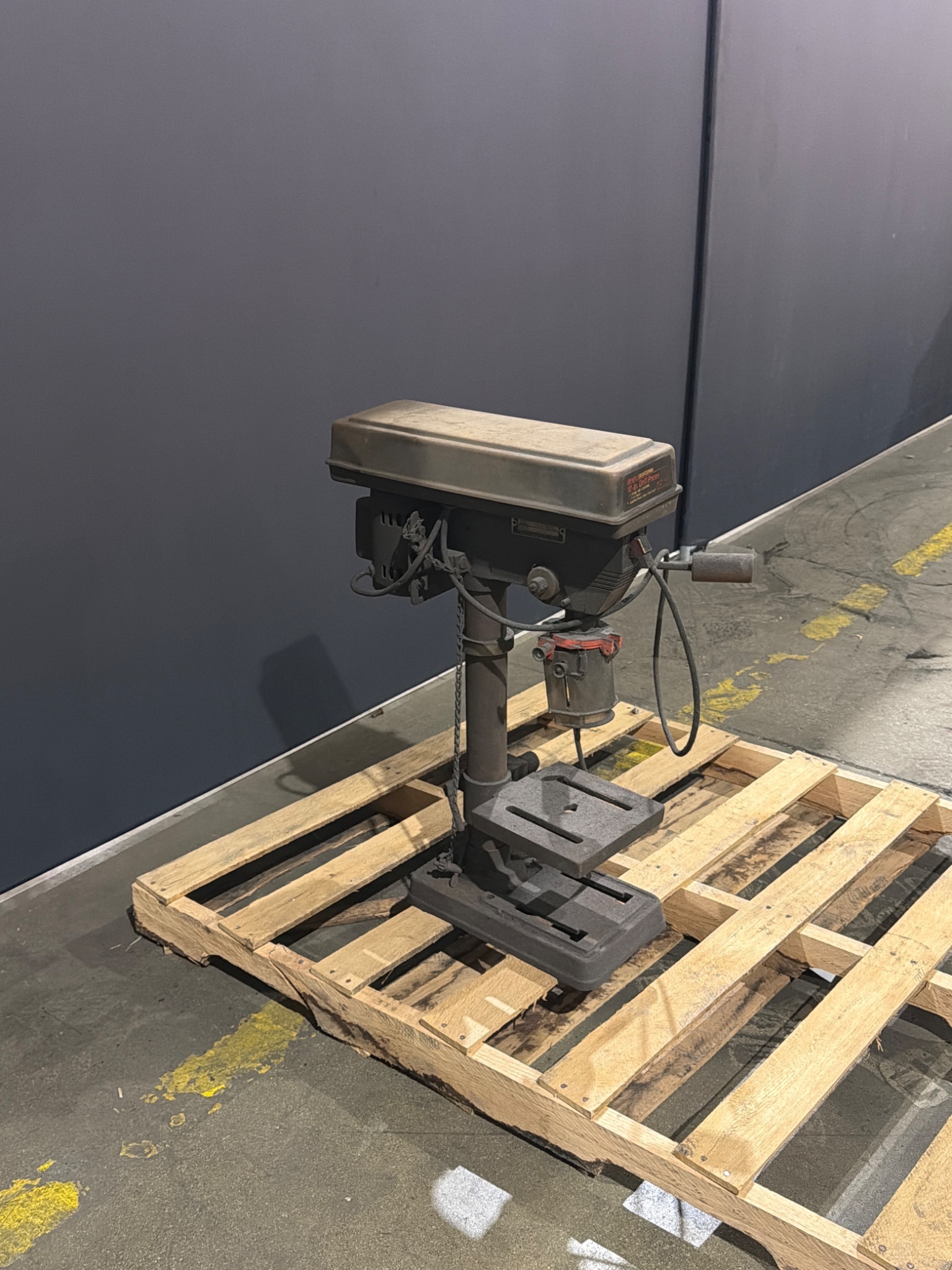 Sears Craftsman 113.213092 10 in Drill Press 1/2 HP Variable Speed USED 1