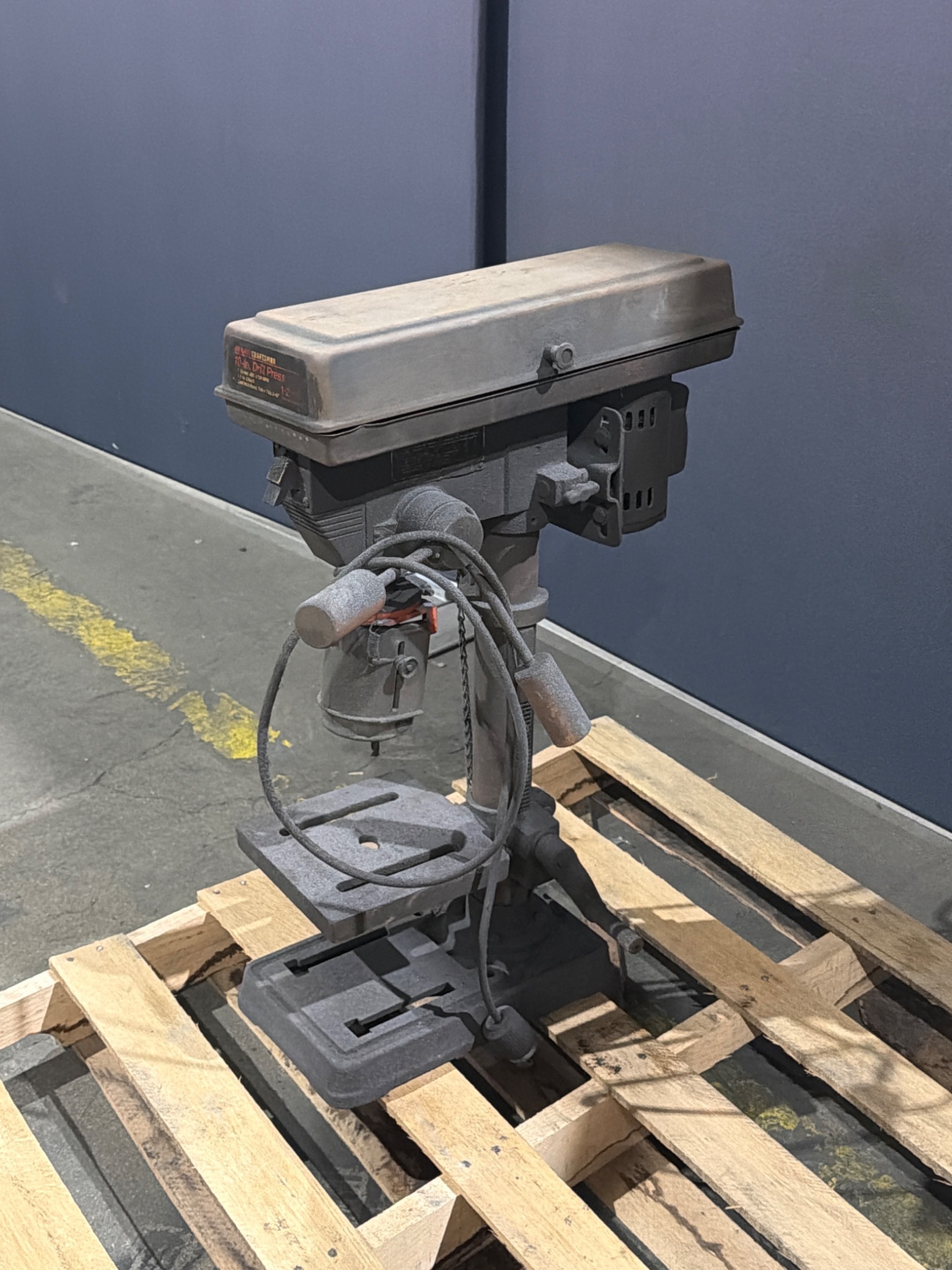 Sears Craftsman 113.213092 10 in Drill Press 1/2 HP Variable Speed USED 2