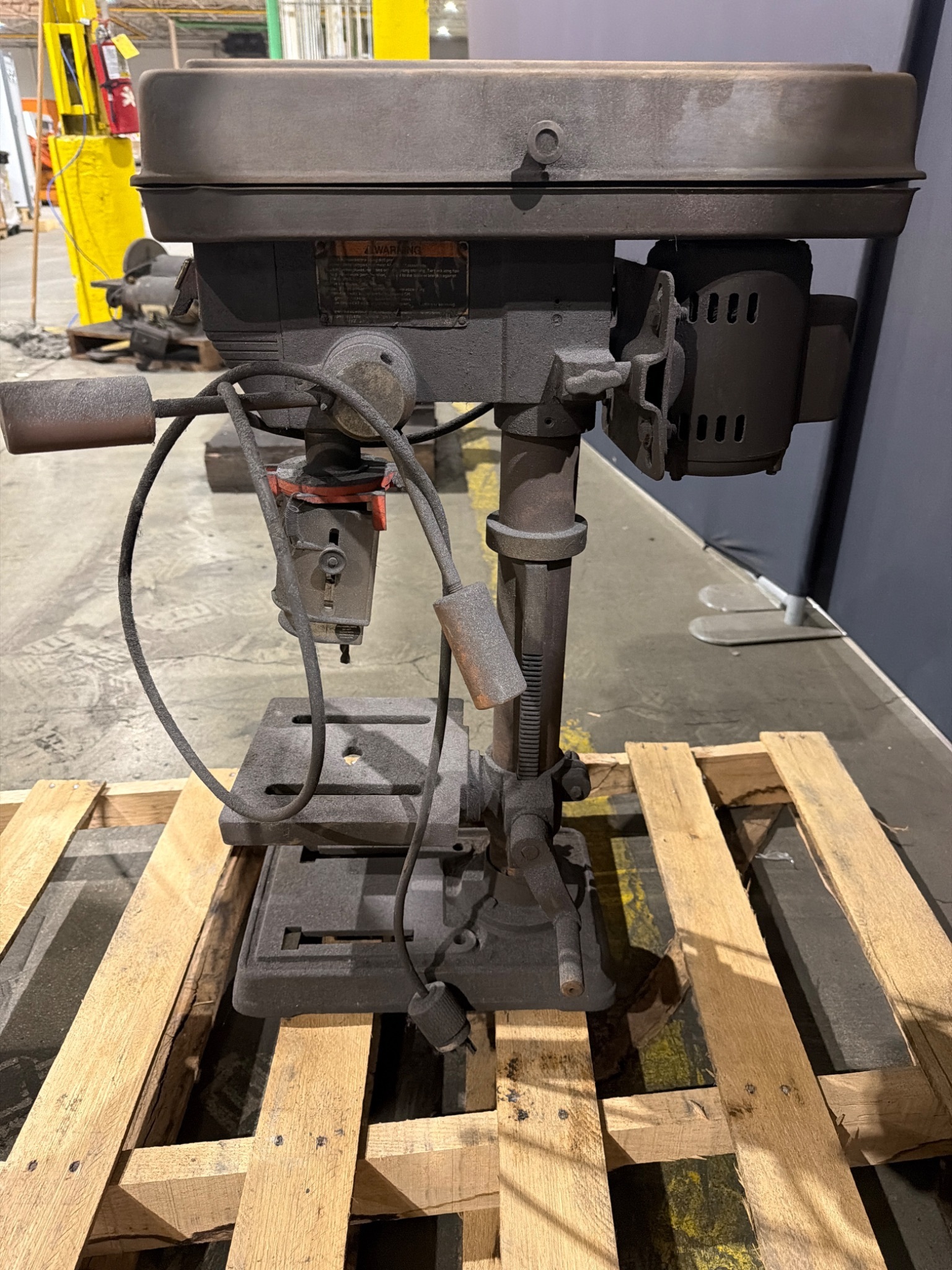 Sears Craftsman 113.213092 10 in Drill Press 1/2 HP Variable Speed USED 6