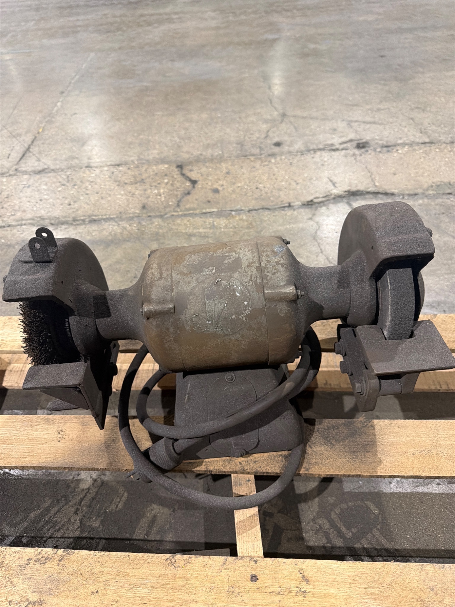 Dual Wheel Pedestal Grinder USED 3