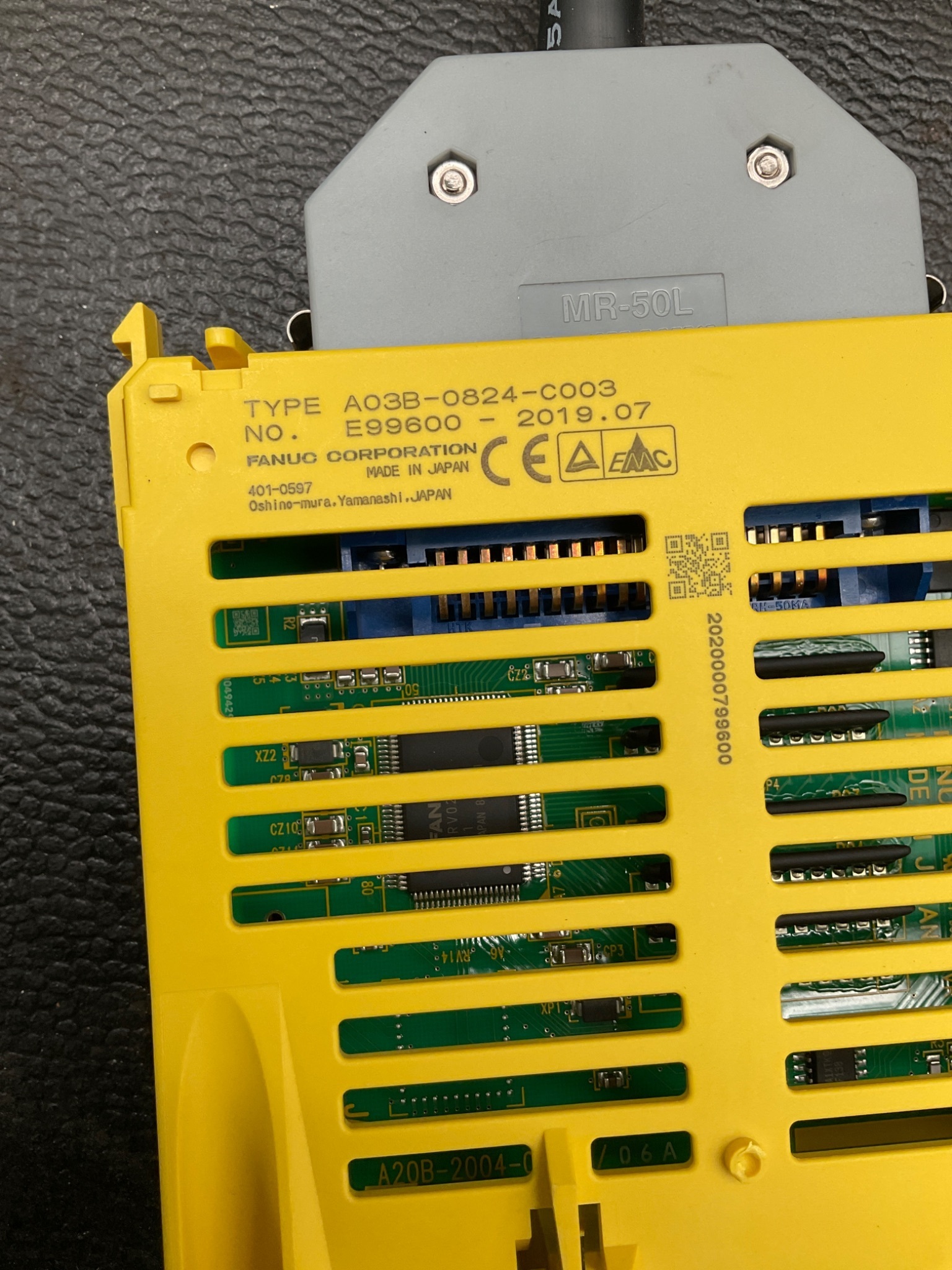 FANUC A03B-0824-C003 I/O Monitoring and Protection Module USED 2