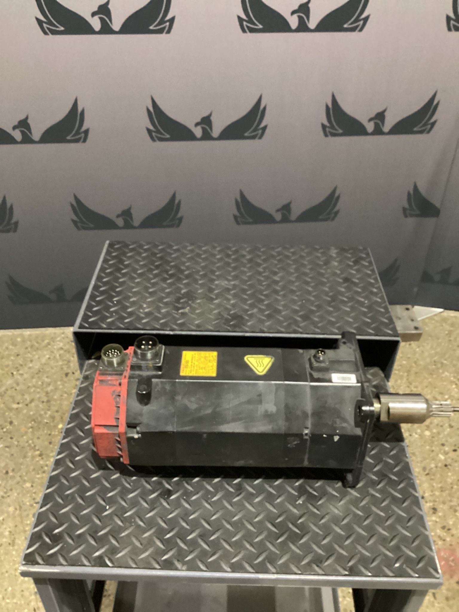 FANUC A06B-0166-B675#0016 AC Servo Motor 3.8 kW 2000 RPM USED 0